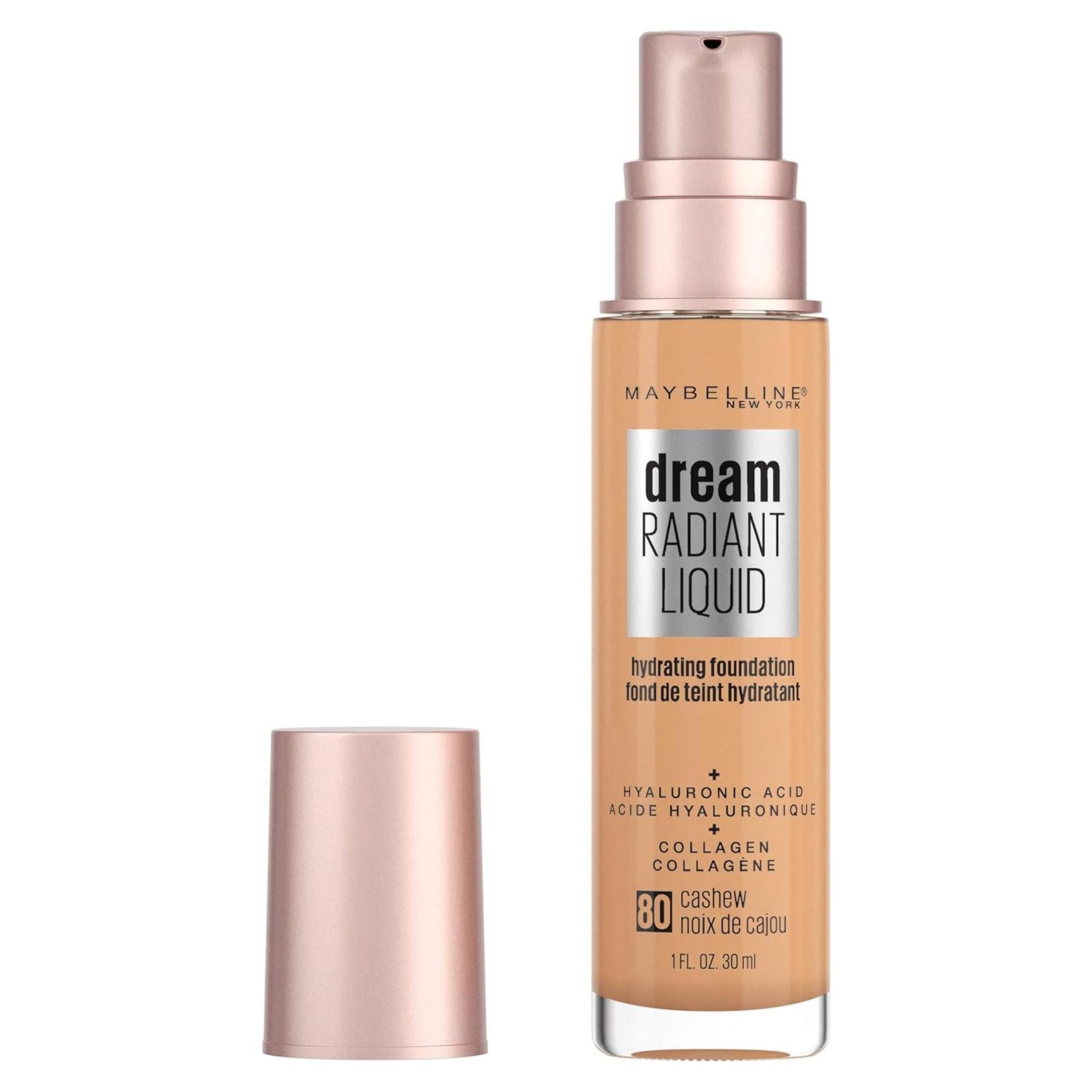 Base Líquida Hidratante Maybelline Dream Radiant 29.57 ml Anacardo