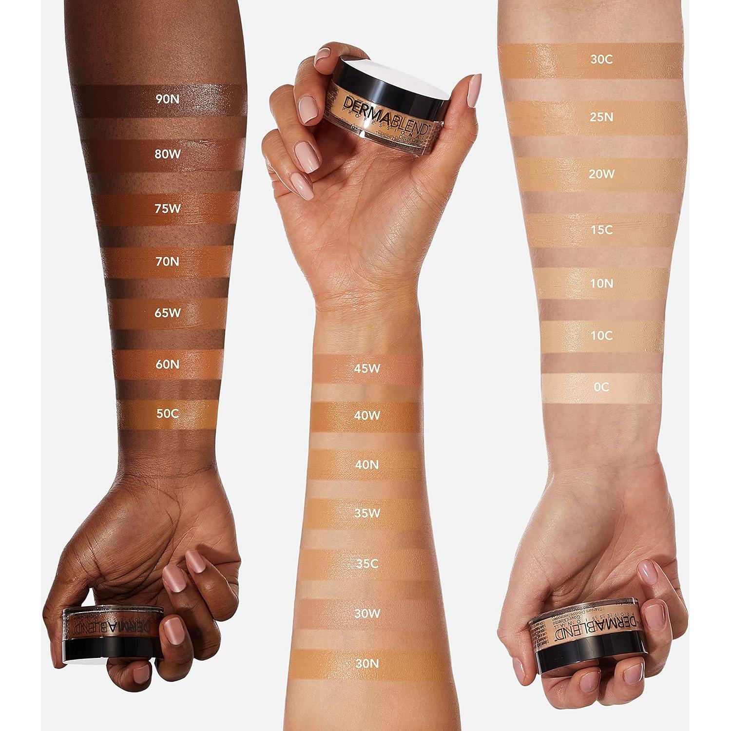 Base de Maquillaje Dermablend Cover Crème 20W Cashew Beige 28.35g