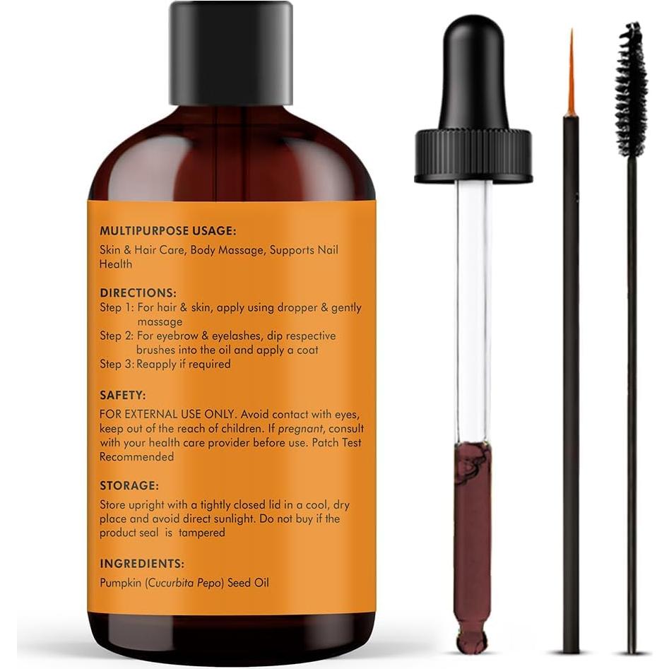 Aceite de Semilla de Calabaza Majestic Pure 118 ml - 100% Puro