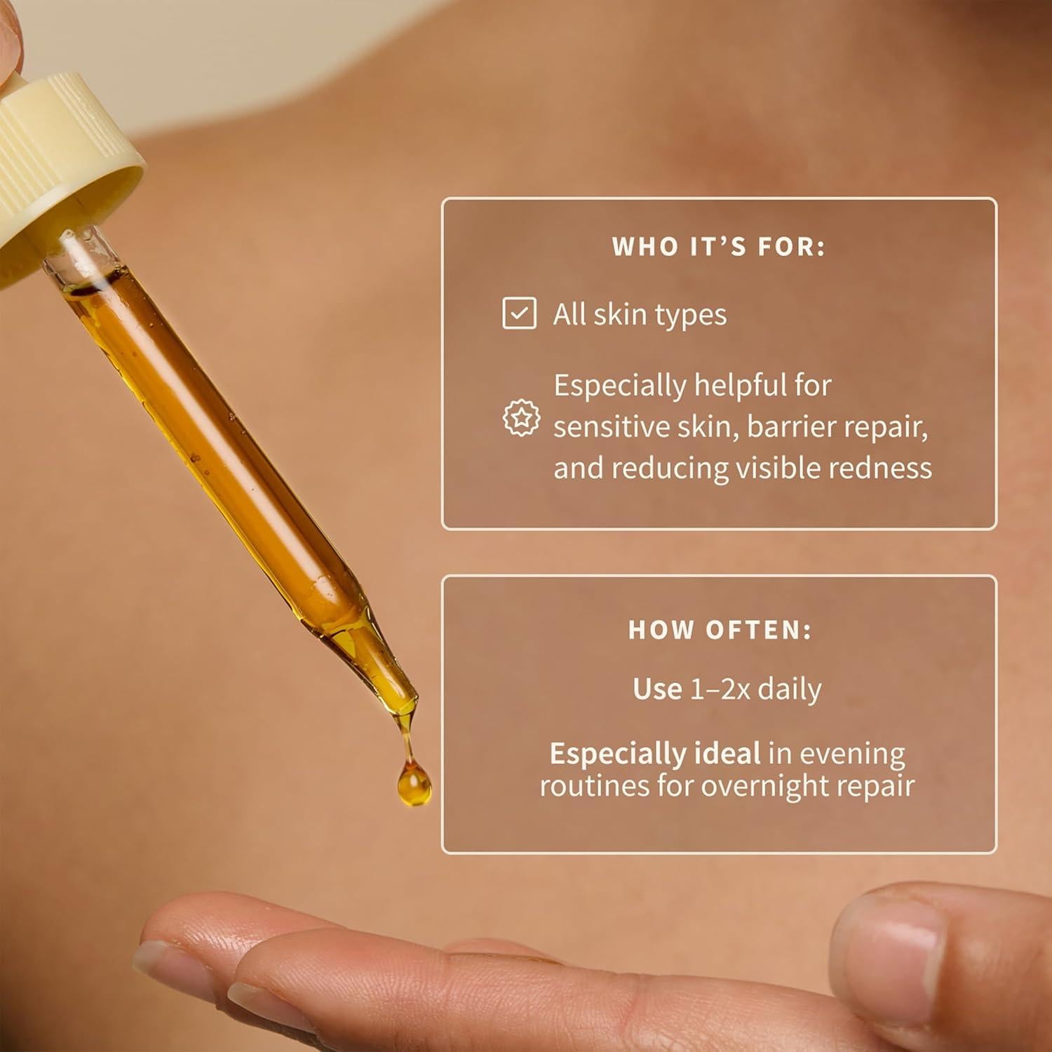 Suero Reparador Rosa Mosqueta Bambu Earth 29.57 ml - Hidratante Facial