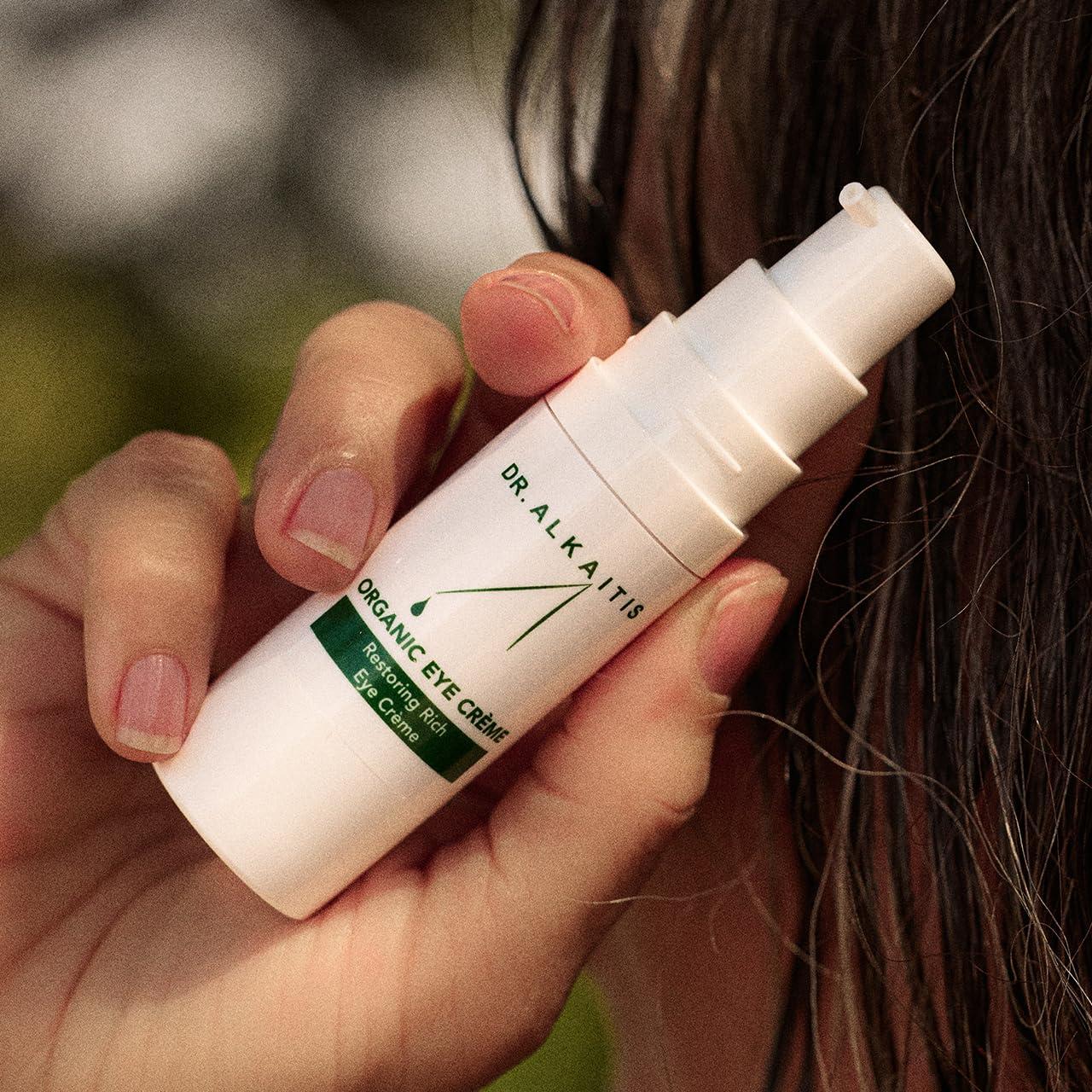 Crema para Ojos Orgánica Dr. Alkaitis 15 ml - Hidratante Suave