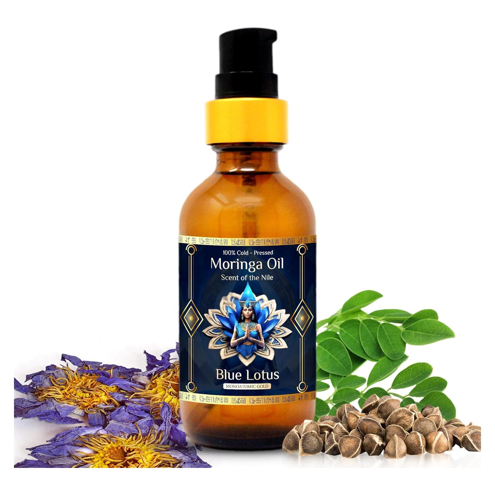 Aceite de Moringa Orgánico Puro 59.15ml - Hidratante Antienvejecimiento