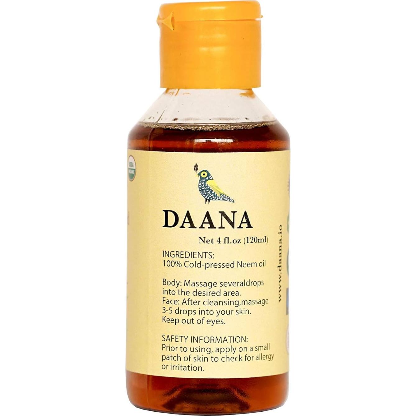 Aceite de Neem Orgánico Daana 118 ml - Piel y Cabello
