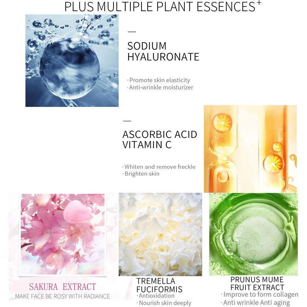 Esencia Facial Hidratante AKARY Sakura 17ml - Ácido Hialurónico