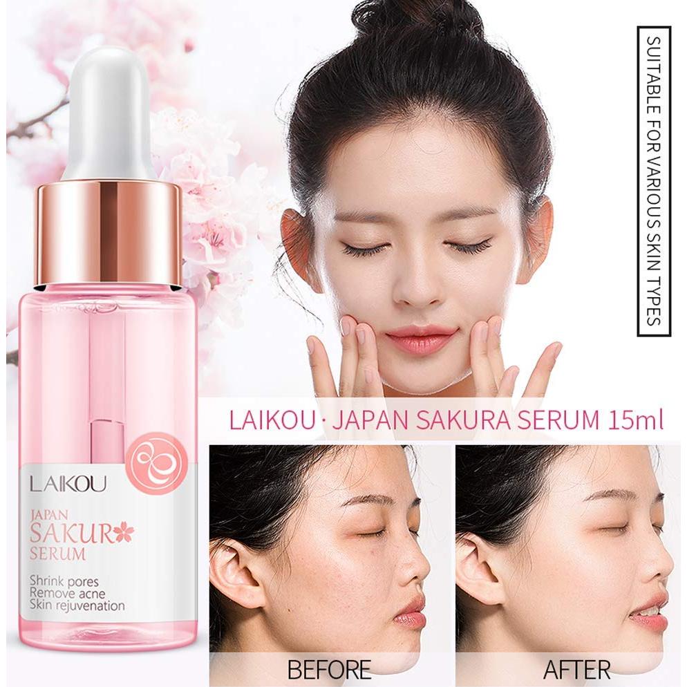 Esencia Facial Hidratante AKARY Sakura 17ml - Ácido Hialurónico