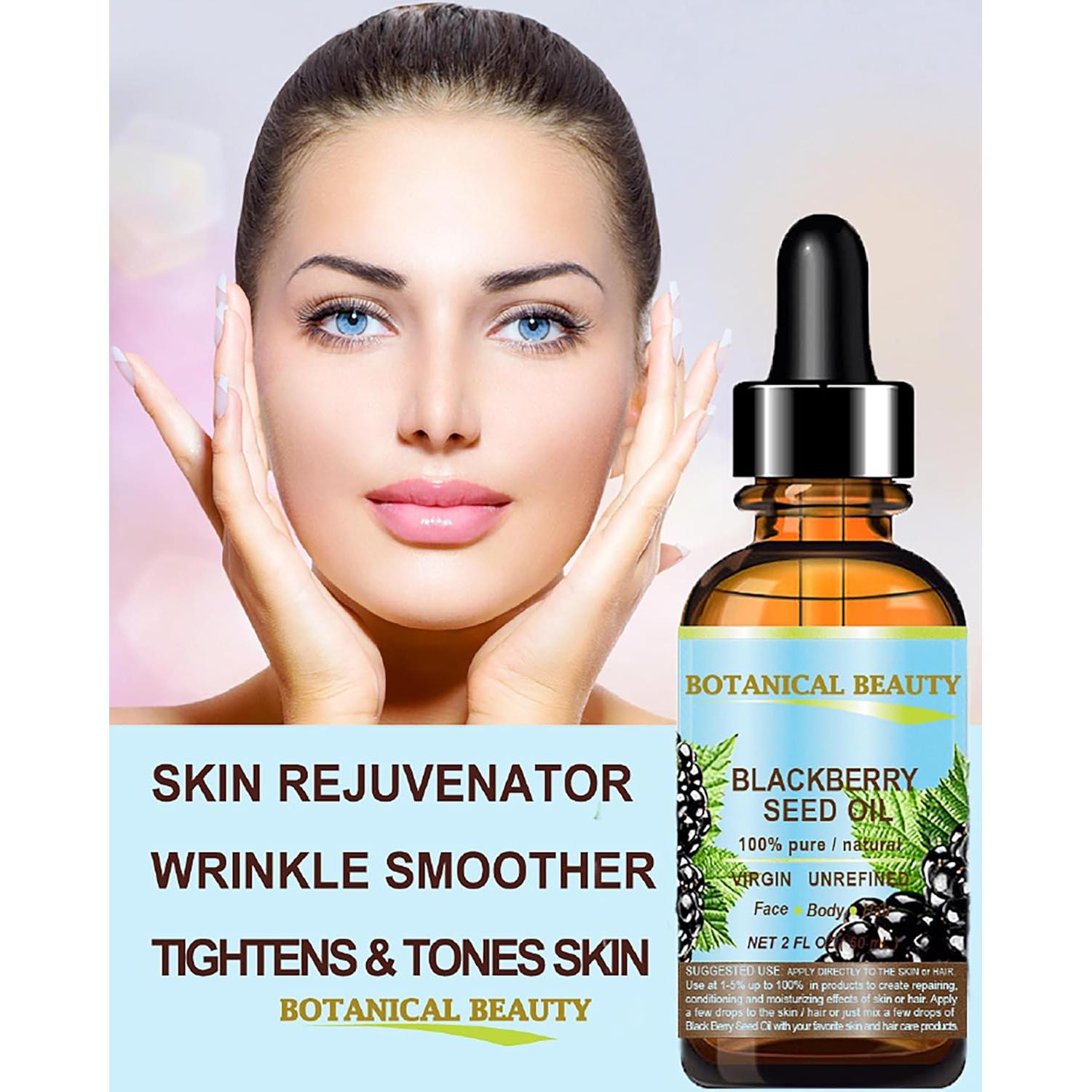 Aceite de Semilla de Mora 100% Puro Botanical Beauty 118 ml