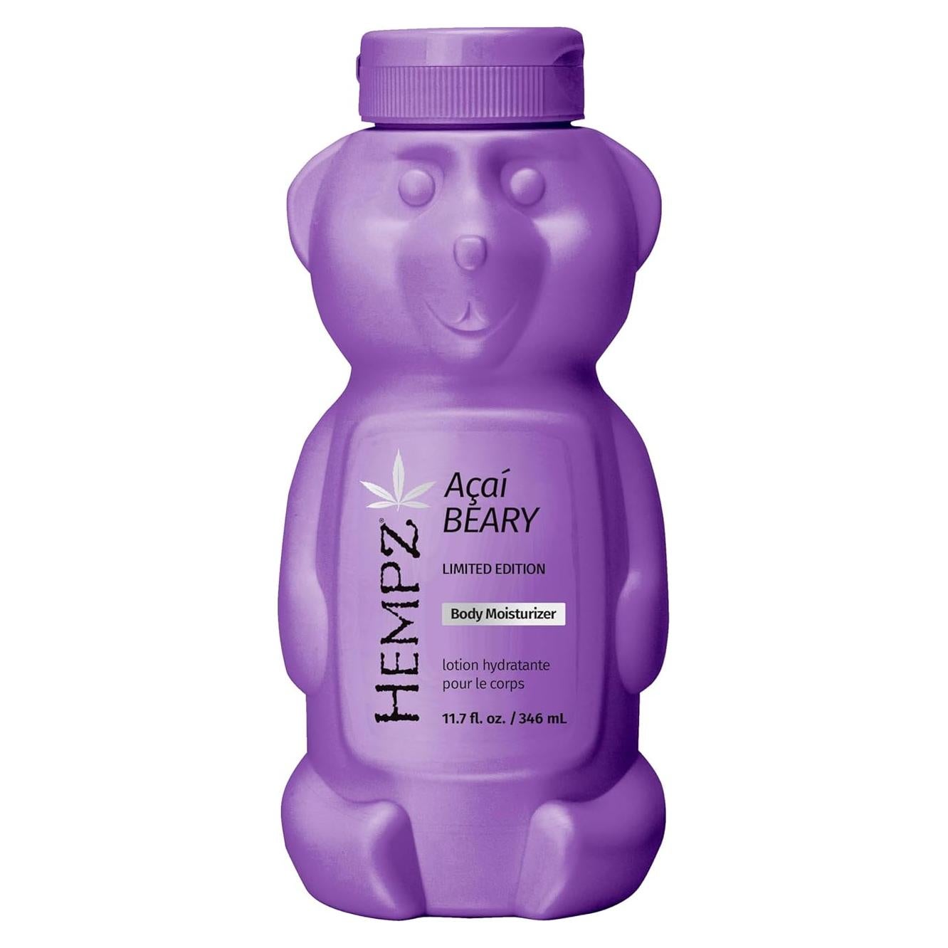 Crema Hidratante Corporal Hempz Acai Beary 330 ml Vegana