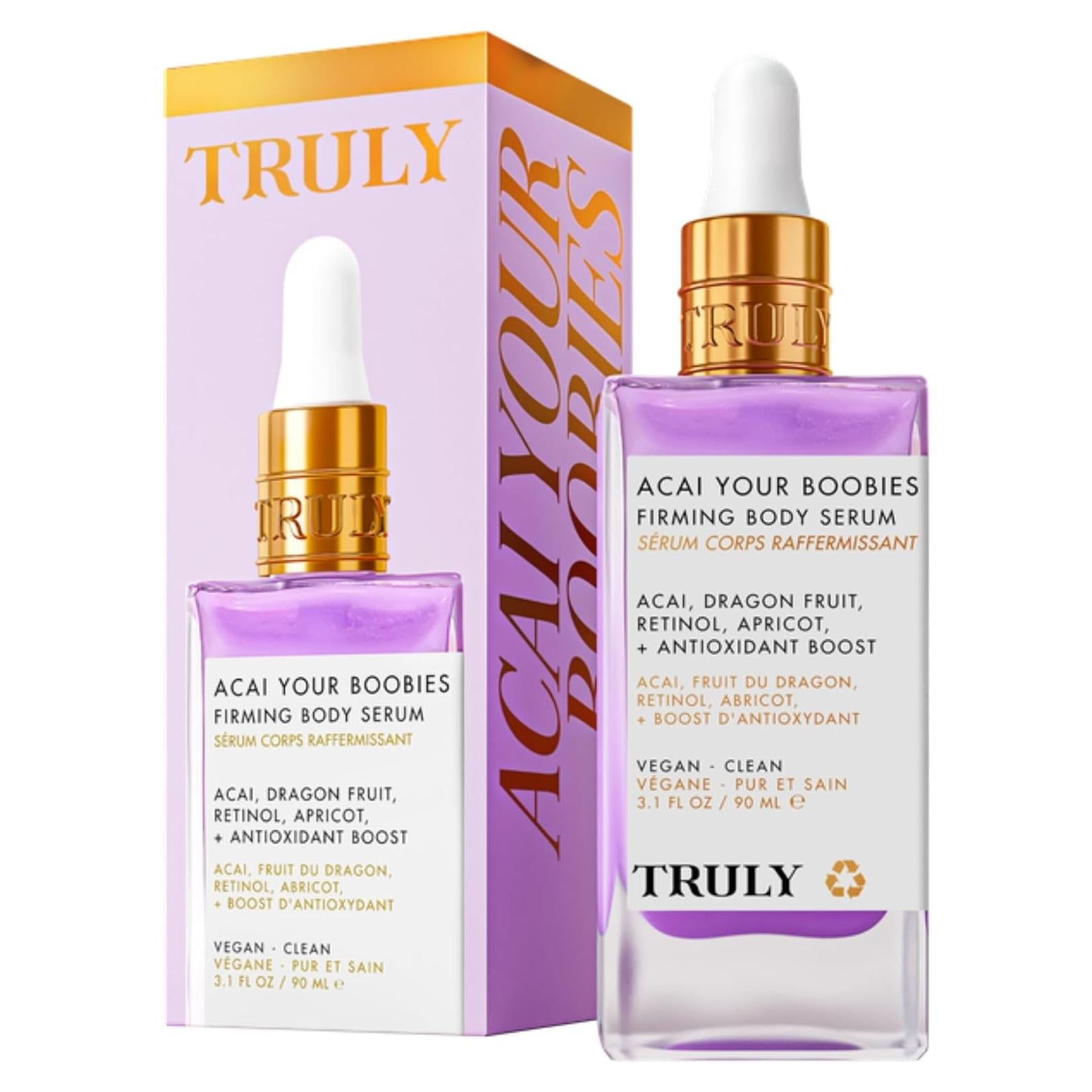 Tratamiento Reafirmante para Senos Truly Acai 87g