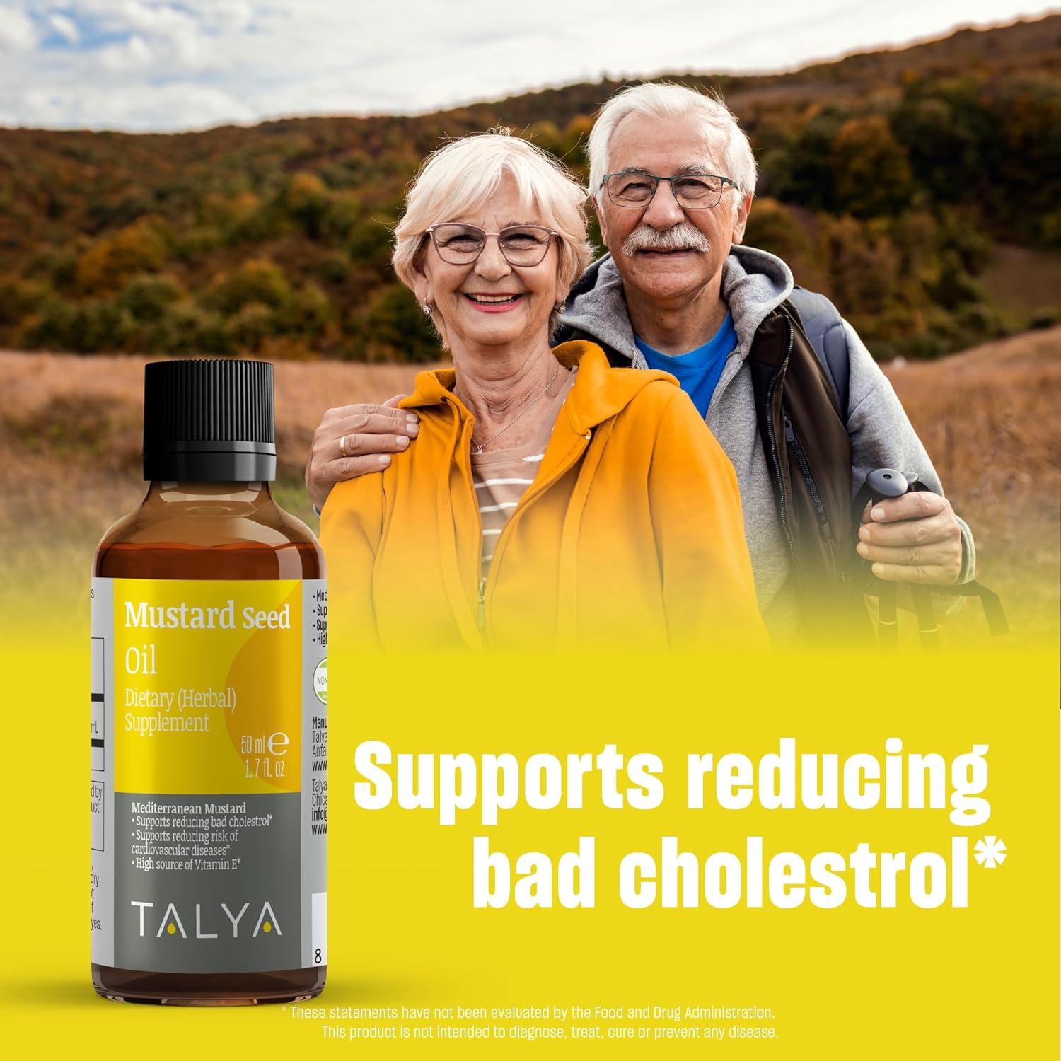 Aceite de Mostaza Puro Talya 50ml Prensado en Frío Natural