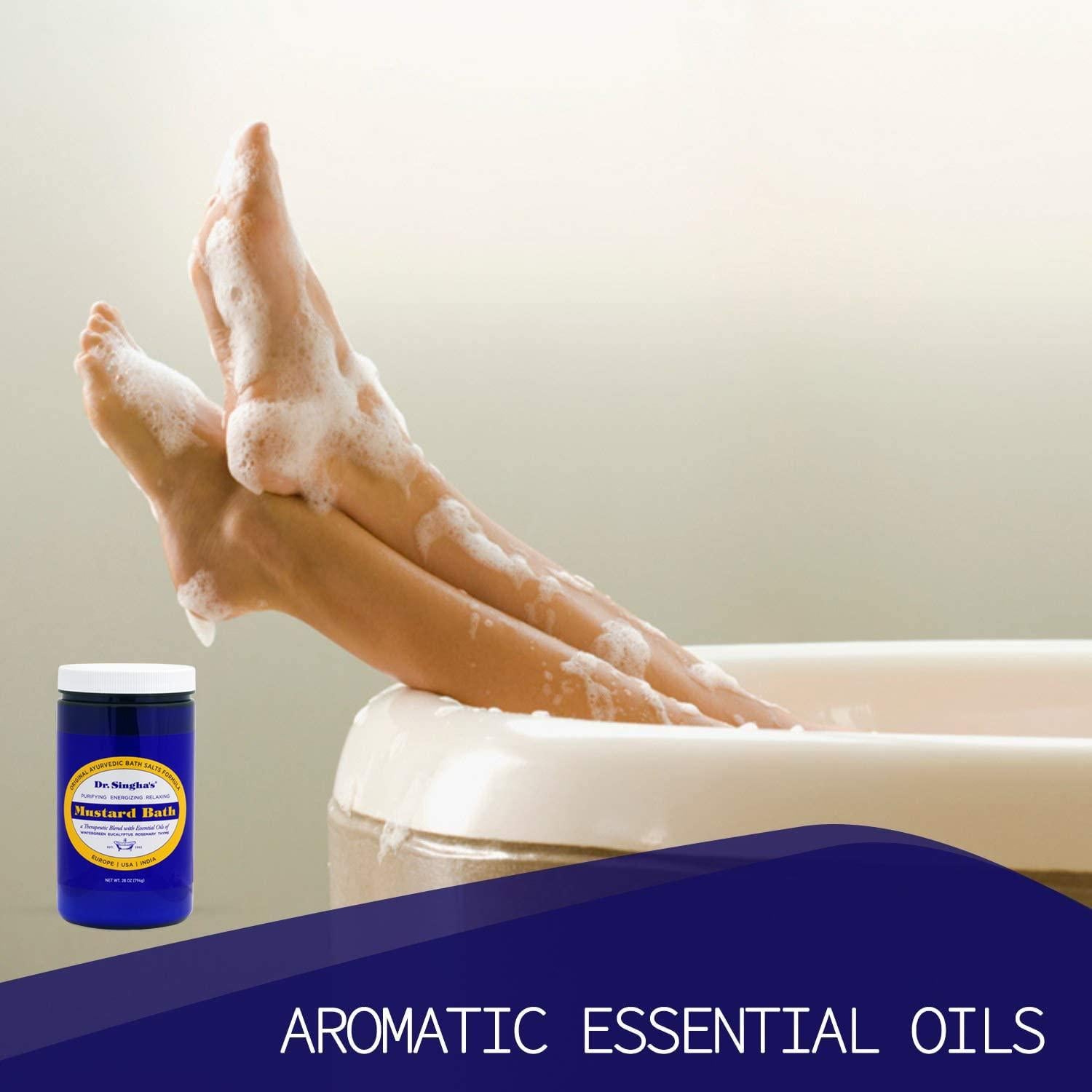 Baño de Mostaza Dr. Singha 793.79 g - Sales Terapéuticas