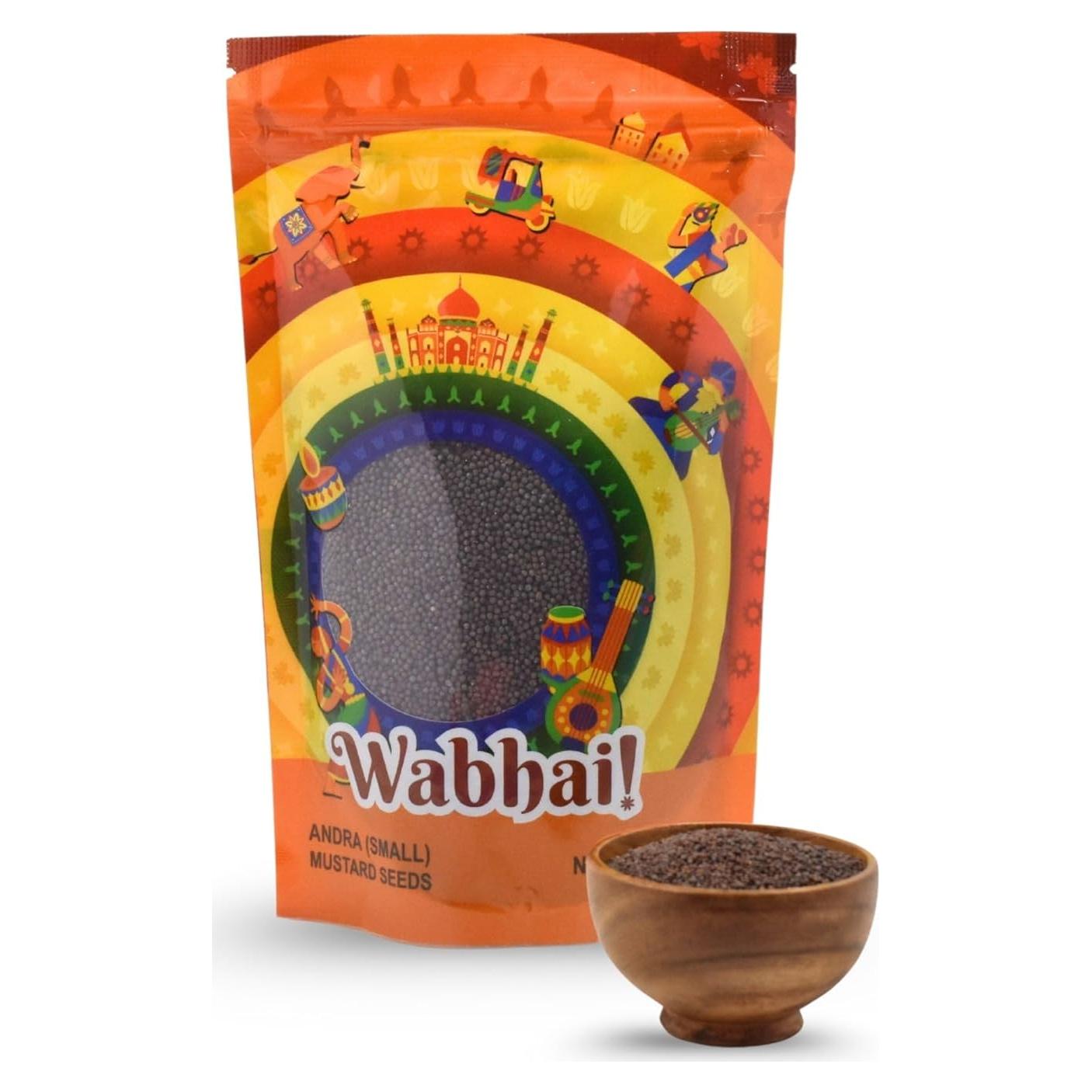 Semillas de Mostaza Andra Wabhai 200g | Especia Natural
