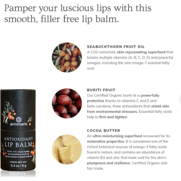 Bálsamo Labial Antioxidante Annmarie Skin Care 4.8g