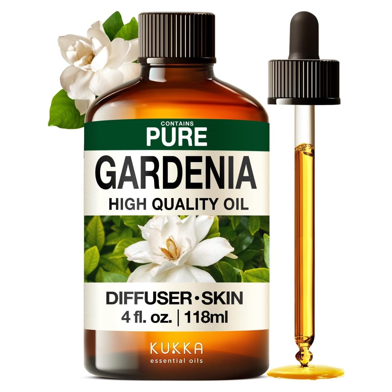 Aceite Esencial de Gardenia KUKKA 118 ml - Aromaterapia y Cuidado de Piel