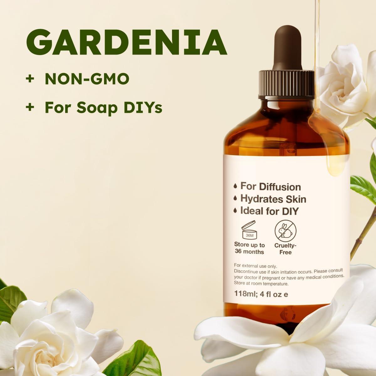 Aceite Esencial de Gardenia KUKKA 118 ml - Aromaterapia y Cuidado de Piel