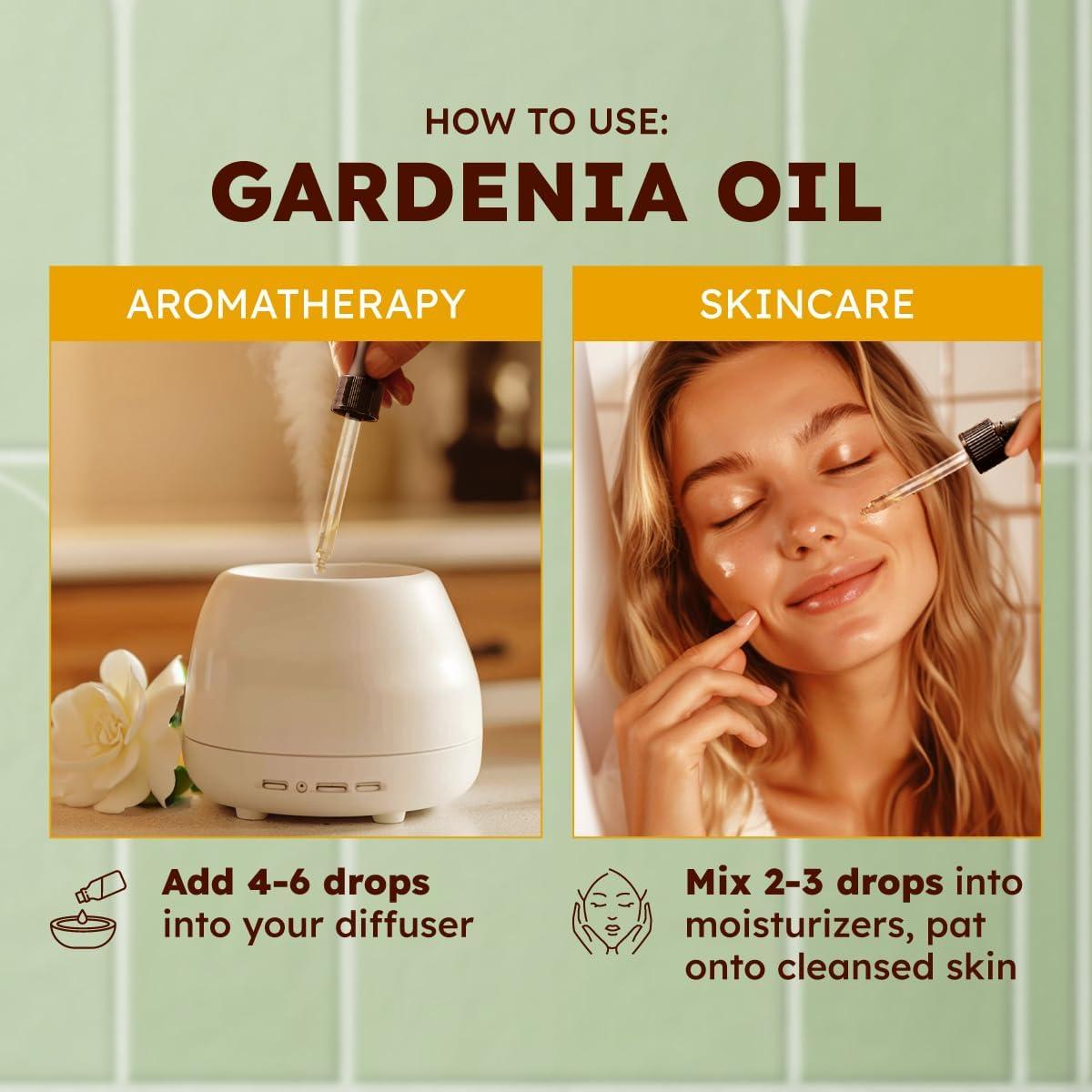 Aceite Esencial de Gardenia KUKKA 118 ml - Aromaterapia y Cuidado de Piel