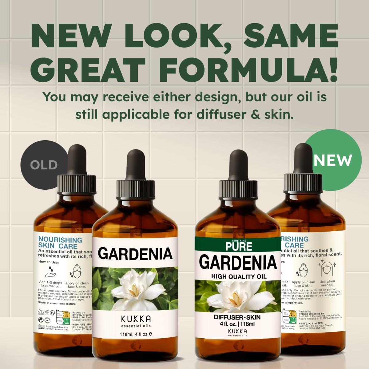 Aceite Esencial de Gardenia KUKKA 118 ml - Aromaterapia y Cuidado de Piel