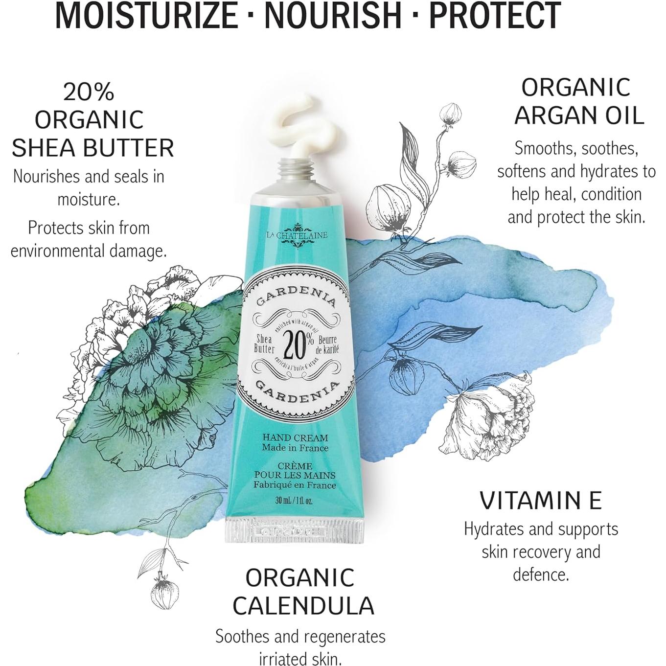 Set de Regalo Jabón Gardenia y Crema de Manos La Chatelaine