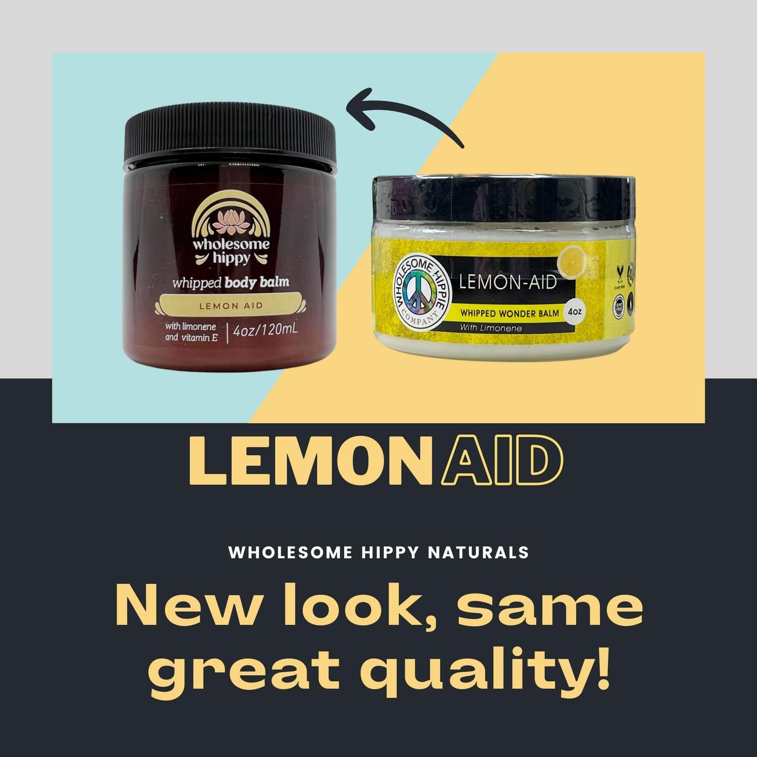 Bálsamo Batido Lemon-Aid Wholesome Hippy Naturals 113g