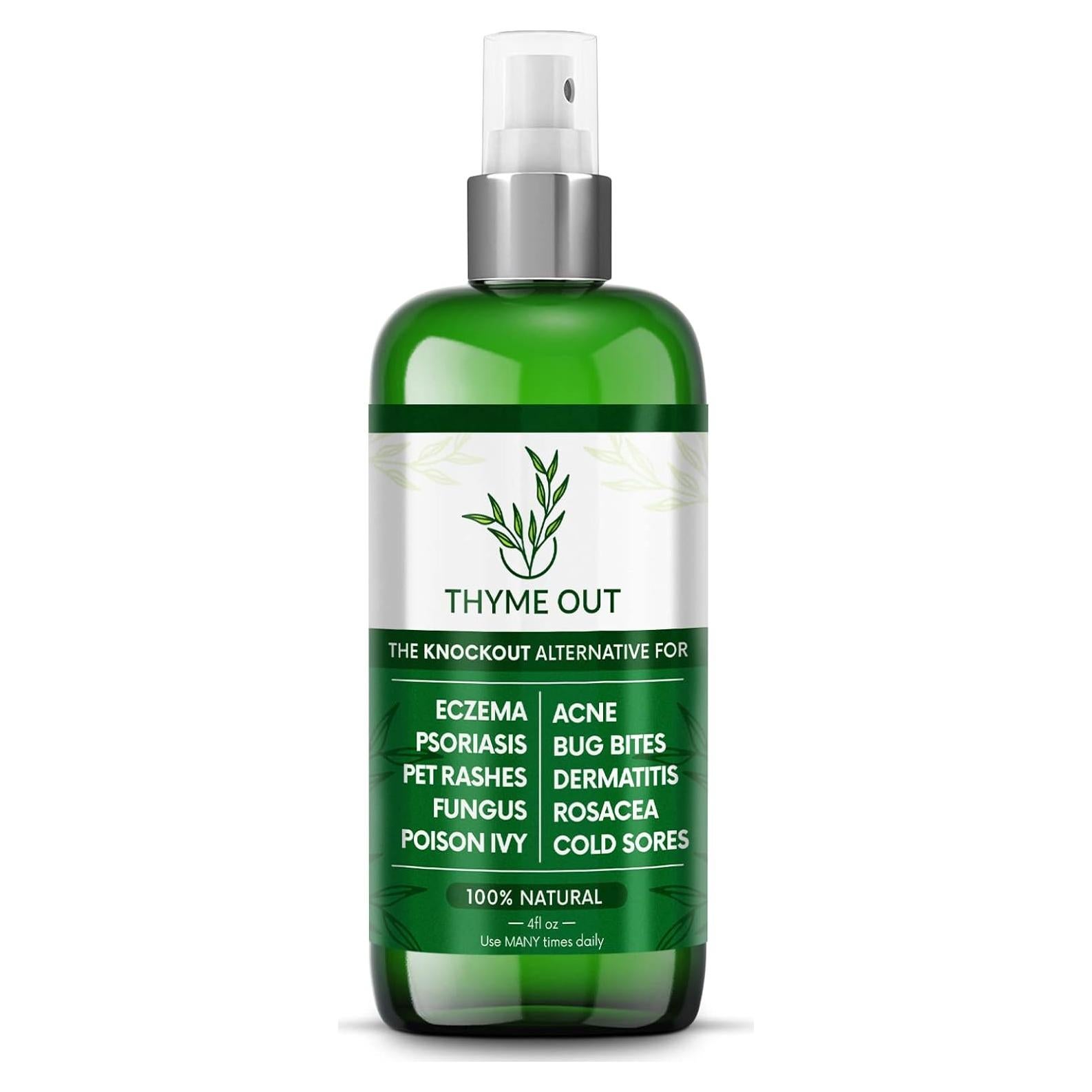 Spray Antipicazón Thyme Out 118ml - Alivio Eczema y Psoriasis
