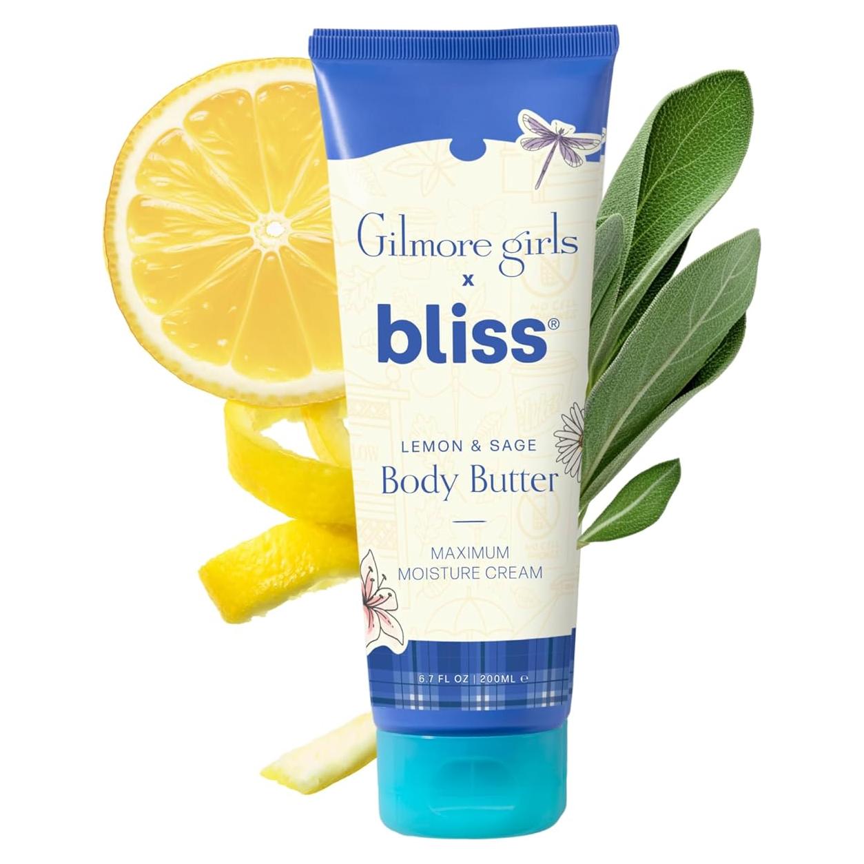 Manteca Corporal Bliss Gilmore Girls 300g Limón y Salvia