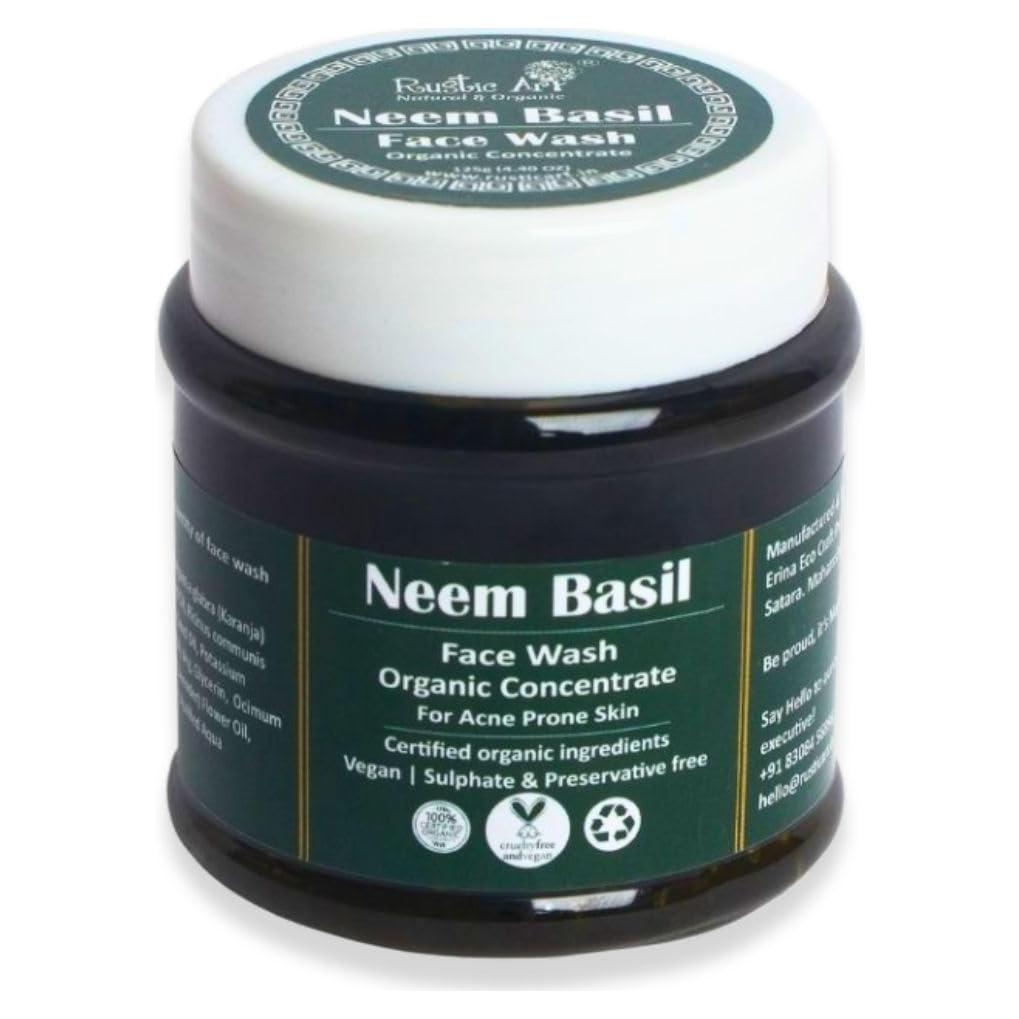 Limpiador Facial Concentrado Neem y Albahaca 124g - Erina