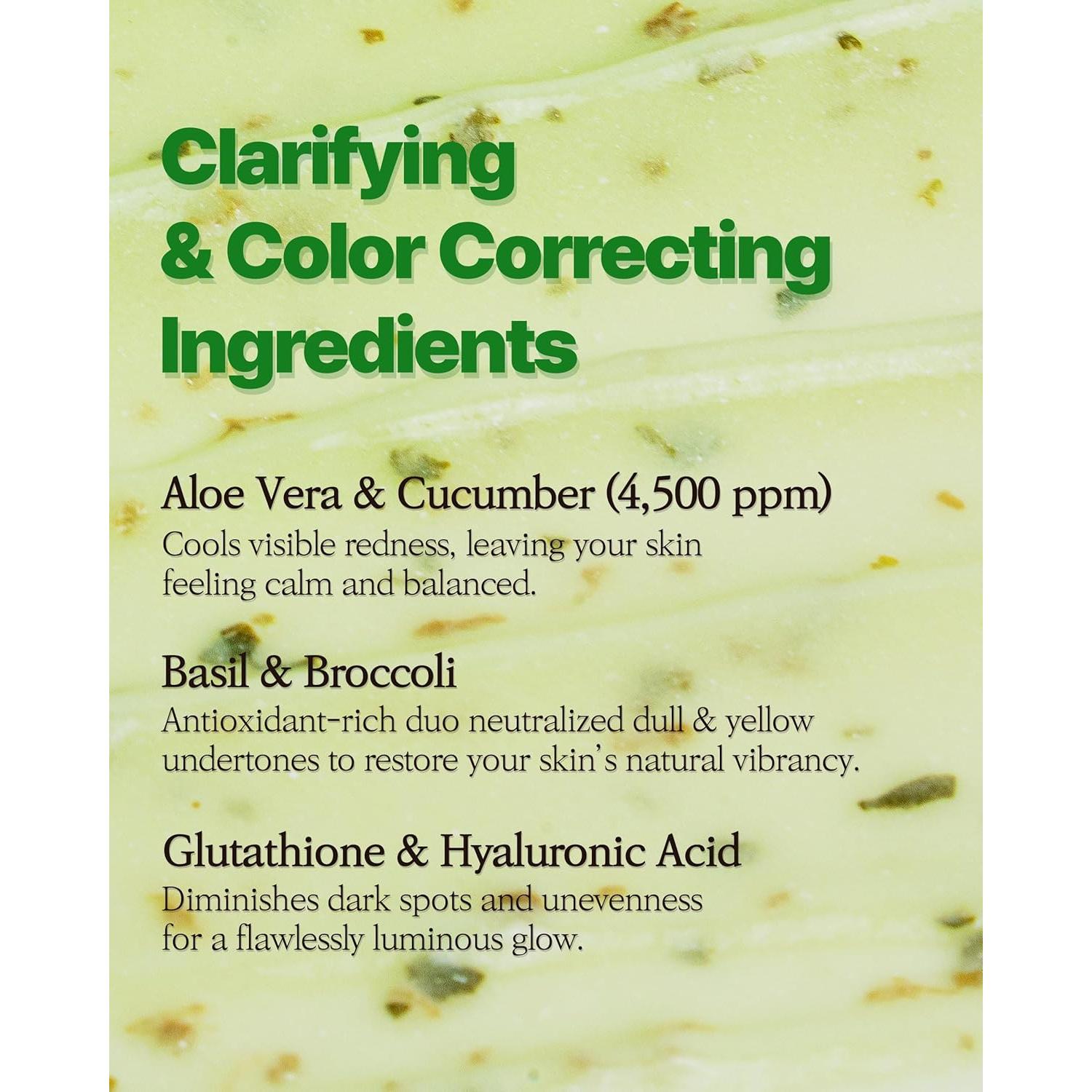 Mascarilla Facial Batido Verde de Pepino NOWCOS 134g - Cuidado Piel