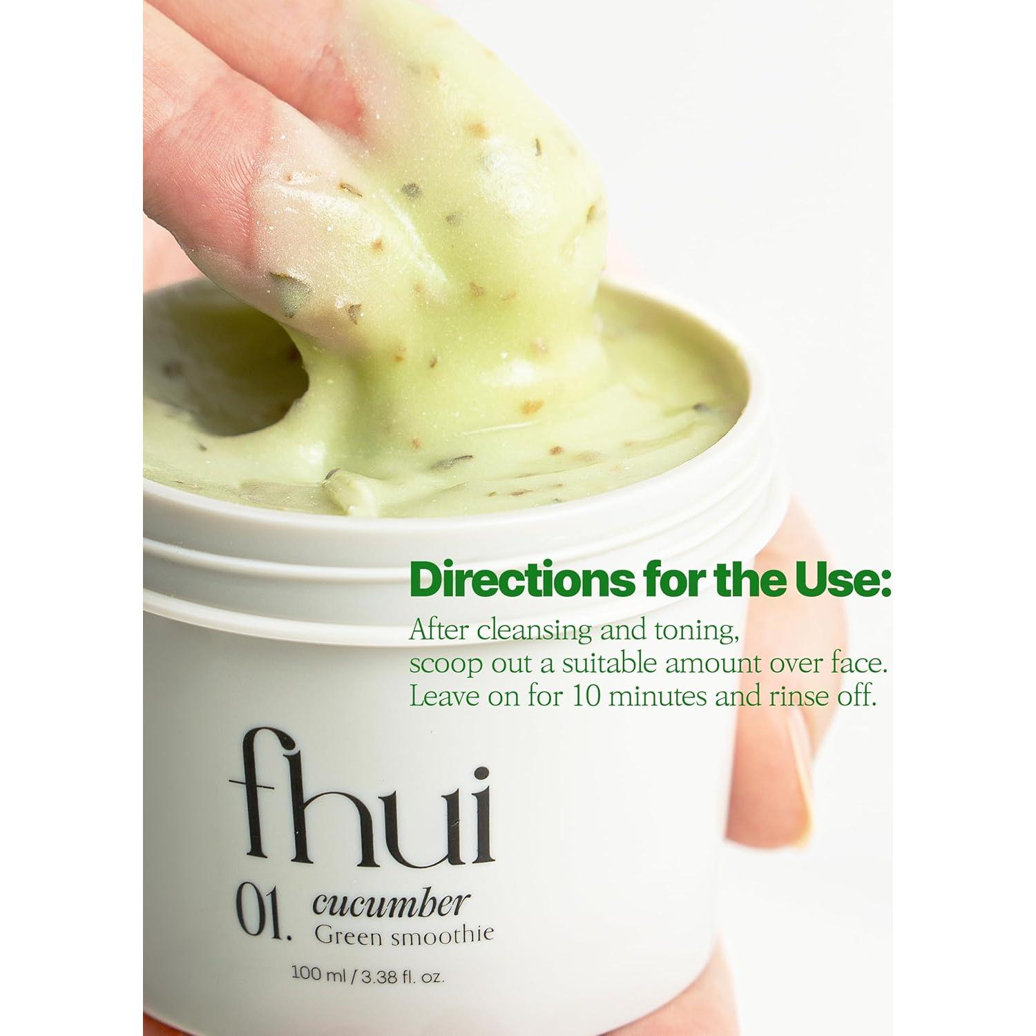 Mascarilla Facial Batido Verde de Pepino NOWCOS 134g - Cuidado Piel