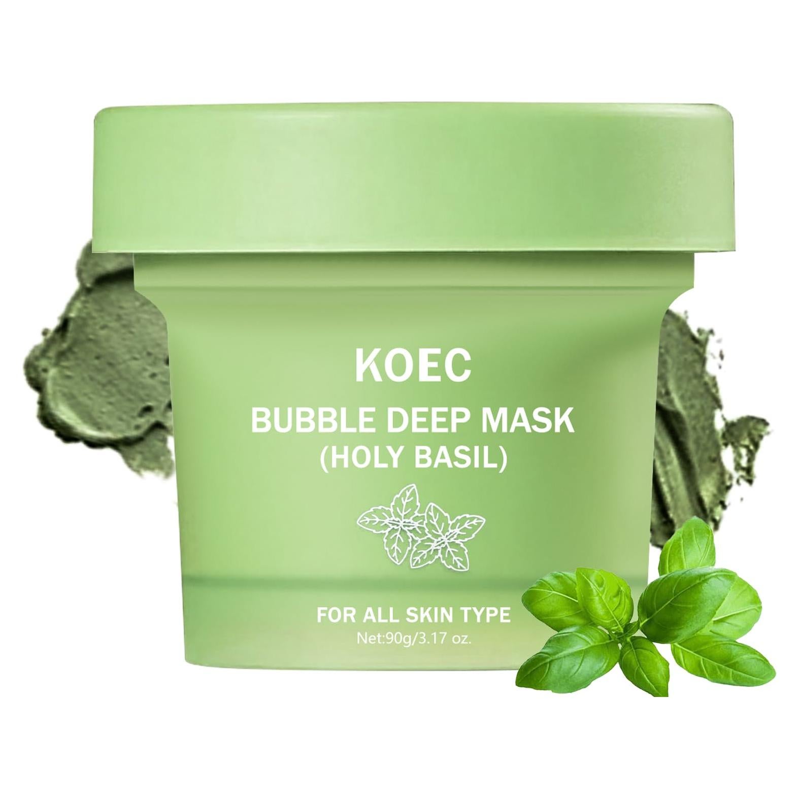 Mascarilla Facial Espumosa Albahaca Sagrada 90g - XUHUIT