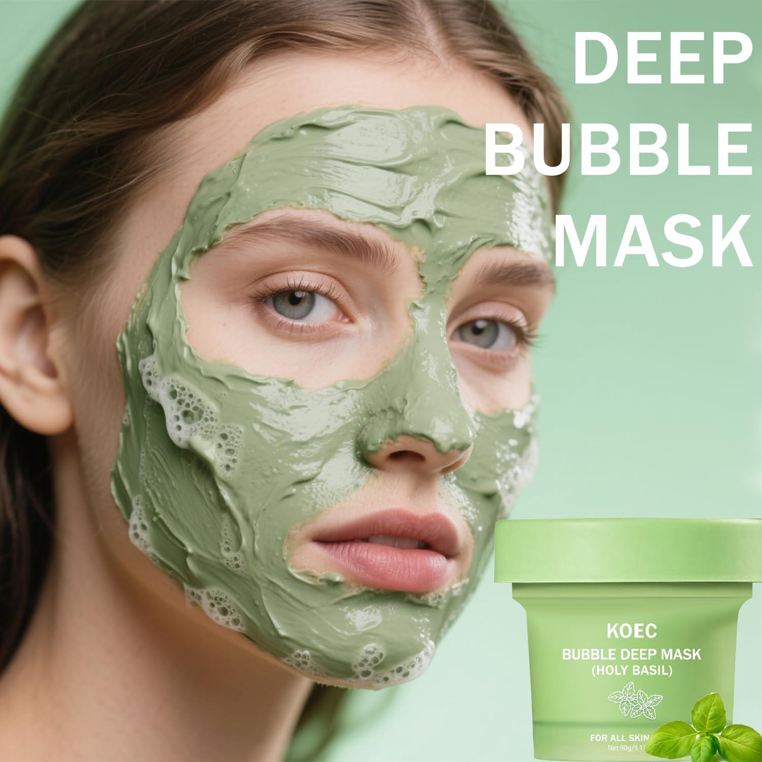 Mascarilla Facial Espumosa Albahaca Sagrada 90g - XUHUIT