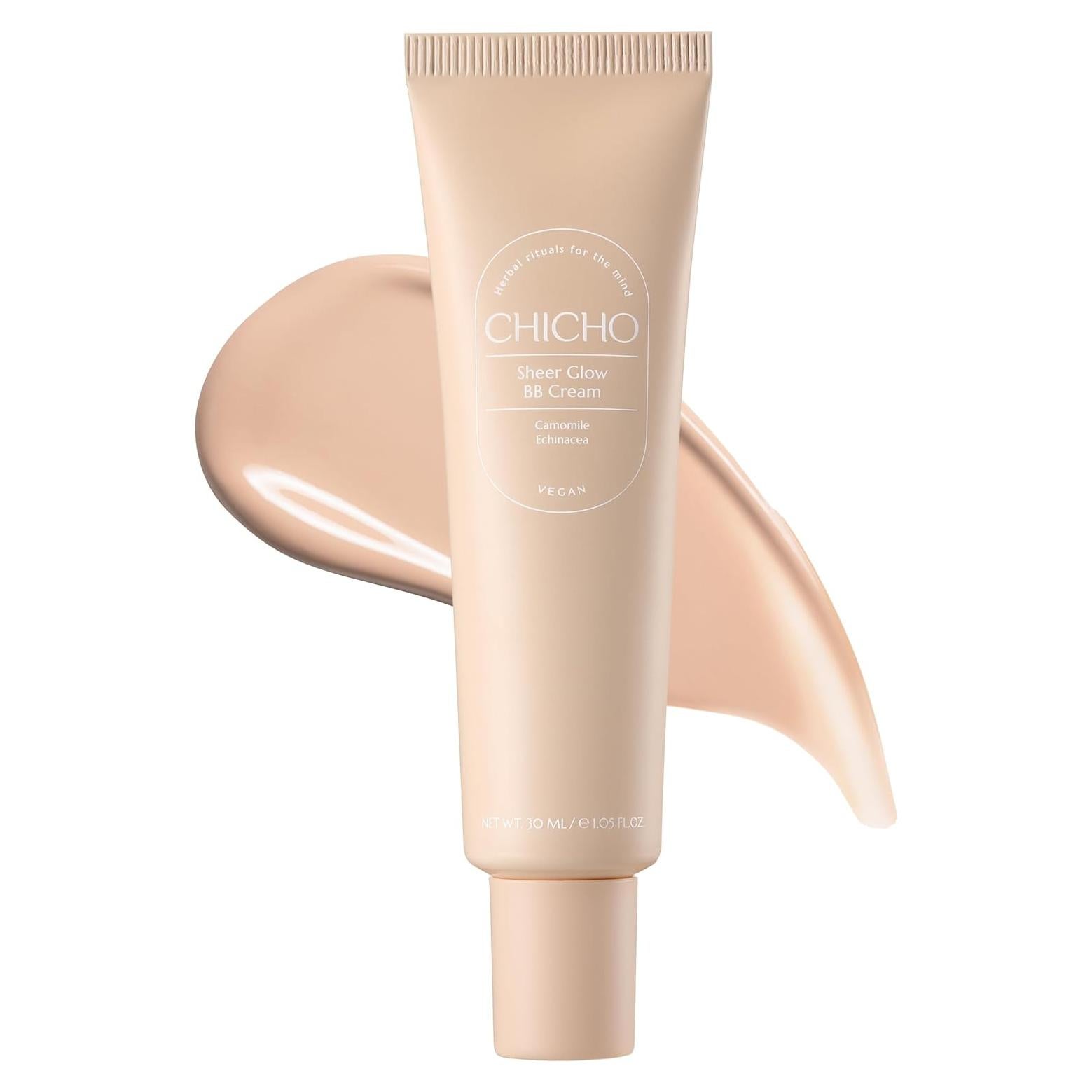 Crema BB Brillo Sheer CHICHO 30 ml - Base Herbal Piel Sensible