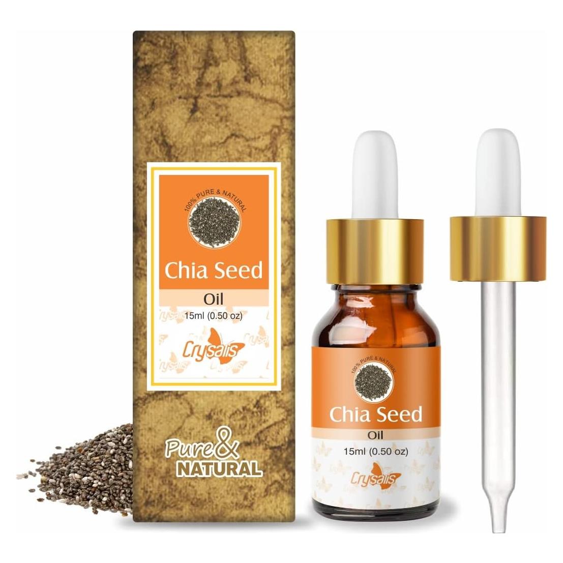 Aceite de Semilla de Chía Crysalis 30ml - Puro y Natural