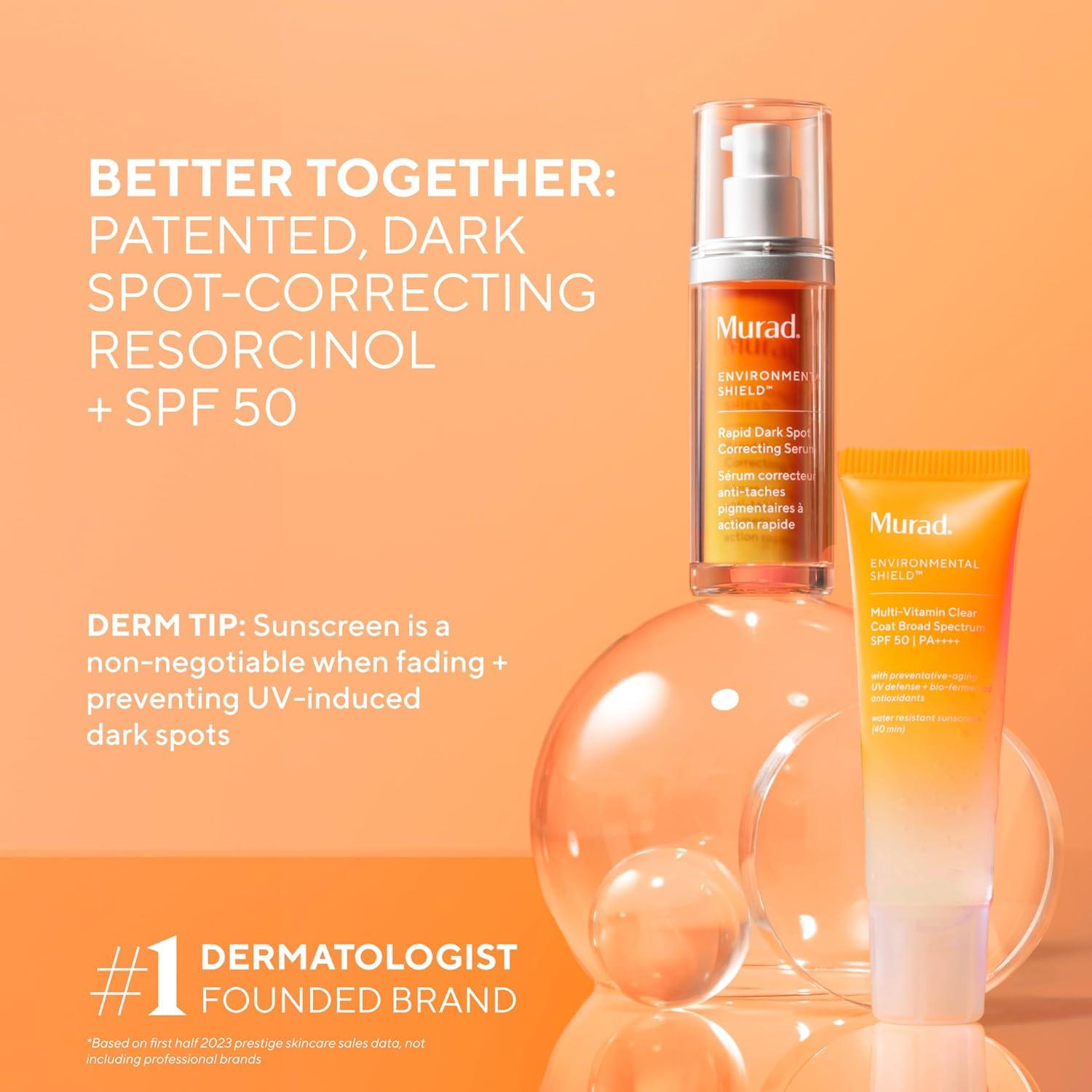 Protector Solar Murad Multi-Vitamin SPF 50 50ml - Ligero y Sin Residuos