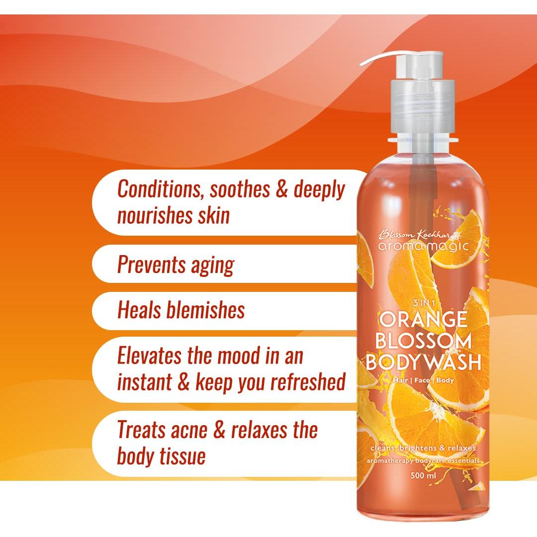 Gel de Ducha 3-en-1 Aroma Magic Flor de Naranjo 220ml