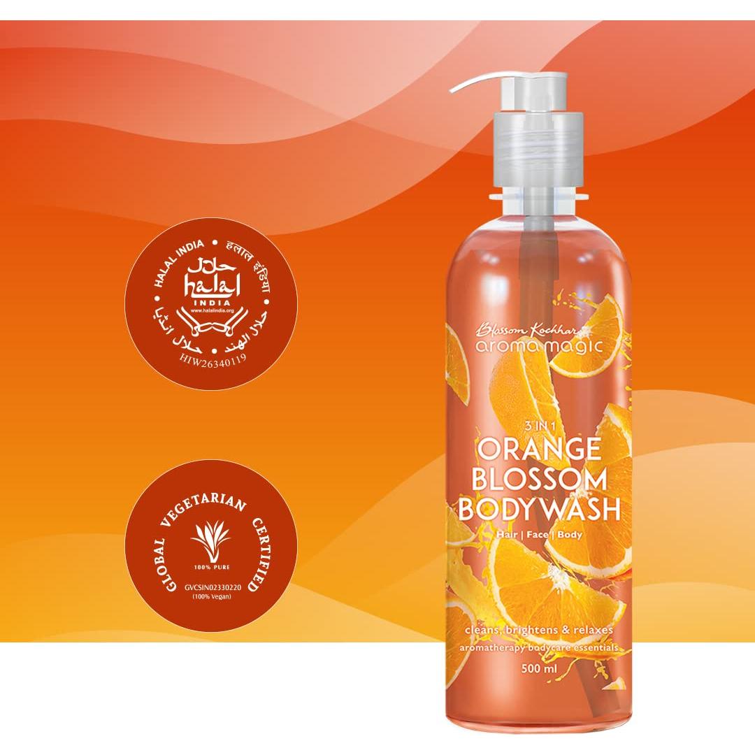 Gel de Ducha 3-en-1 Aroma Magic Flor de Naranjo 220ml