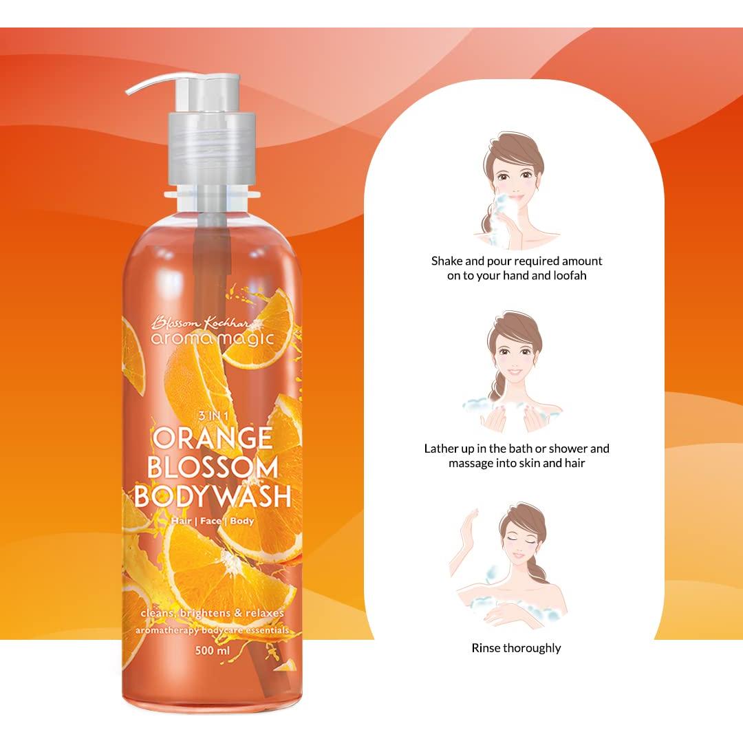 Gel de Ducha 3-en-1 Aroma Magic Flor de Naranjo 220ml