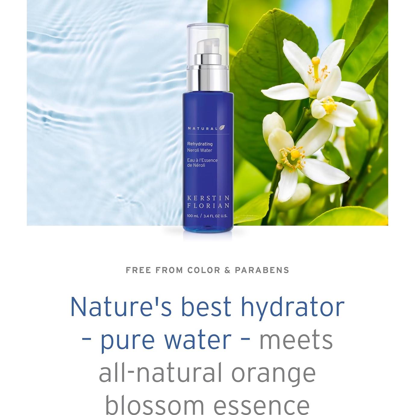 Agua de Neroli Kerstin Florian 100 ml | Spray Hidratante Natural