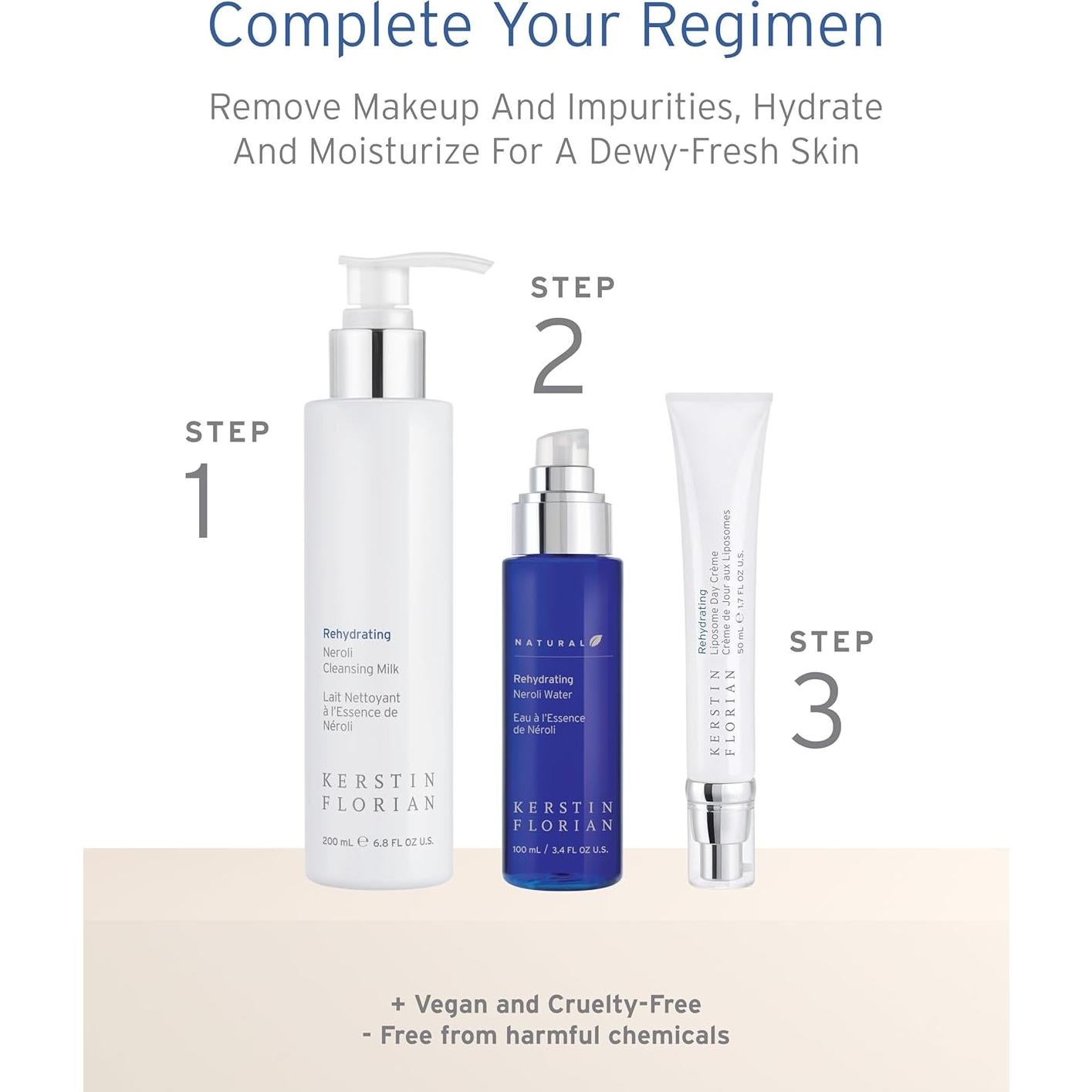 Agua de Neroli Kerstin Florian 100 ml | Spray Hidratante Natural