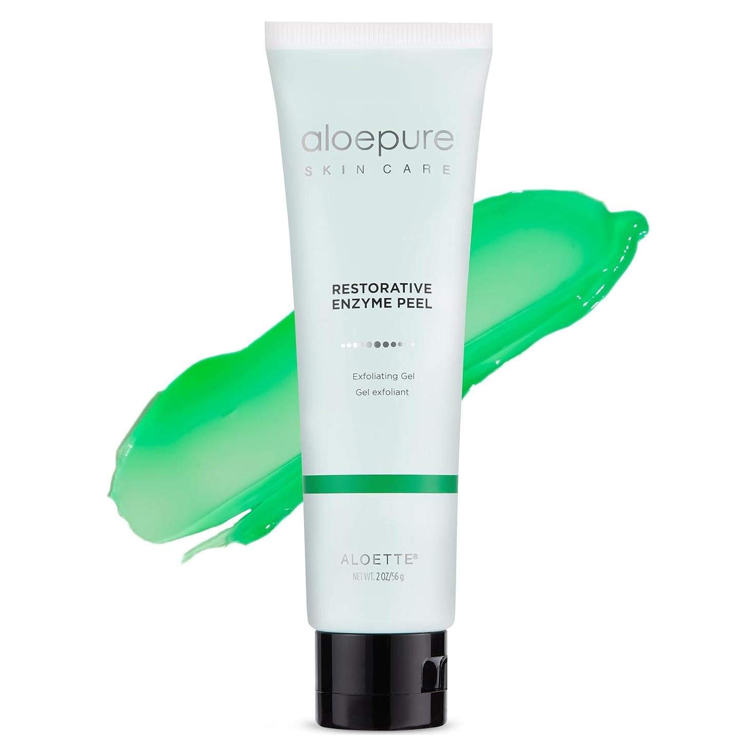 Gel Exfoliante Facial Aloette 56.7 g - Peeling Enzimático Aloe Vera