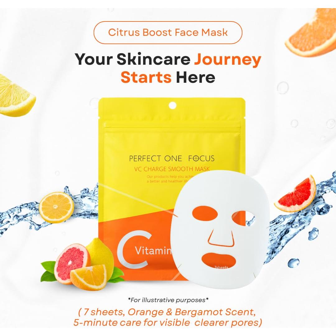 Mascarilla Facial Hidratante Perfect One Focus - 10 Vitaminas