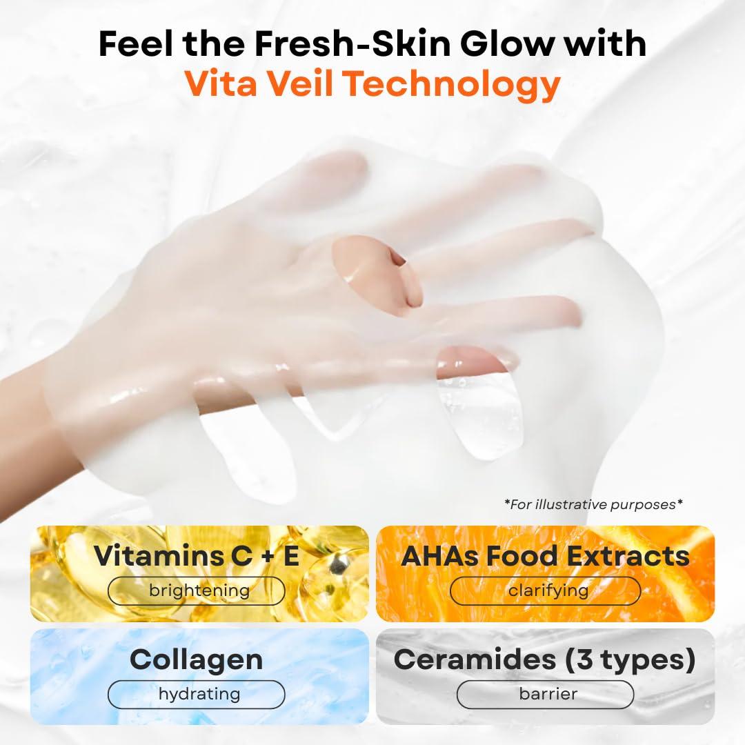 Mascarilla Facial Hidratante Perfect One Focus - 10 Vitaminas