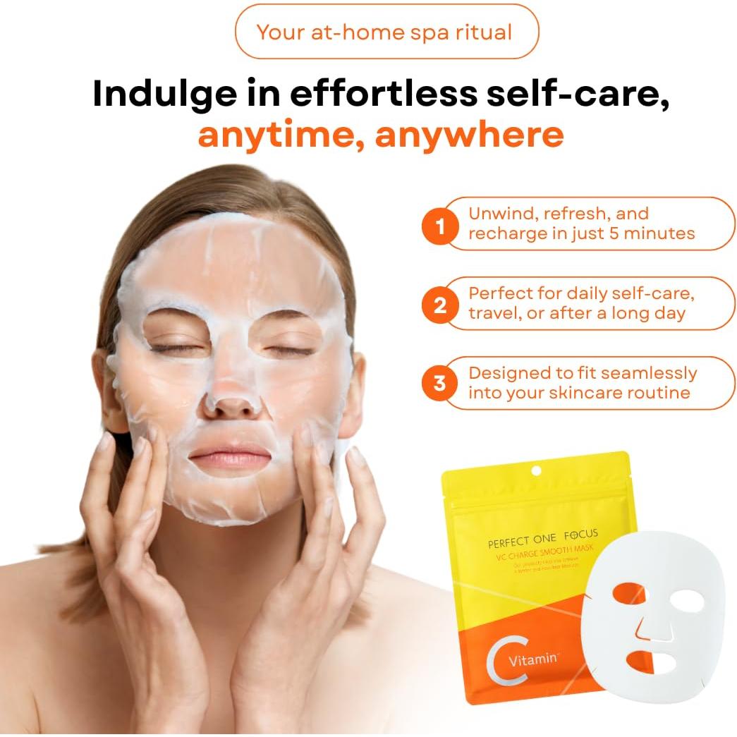 Mascarilla Facial Hidratante Perfect One Focus - 10 Vitaminas