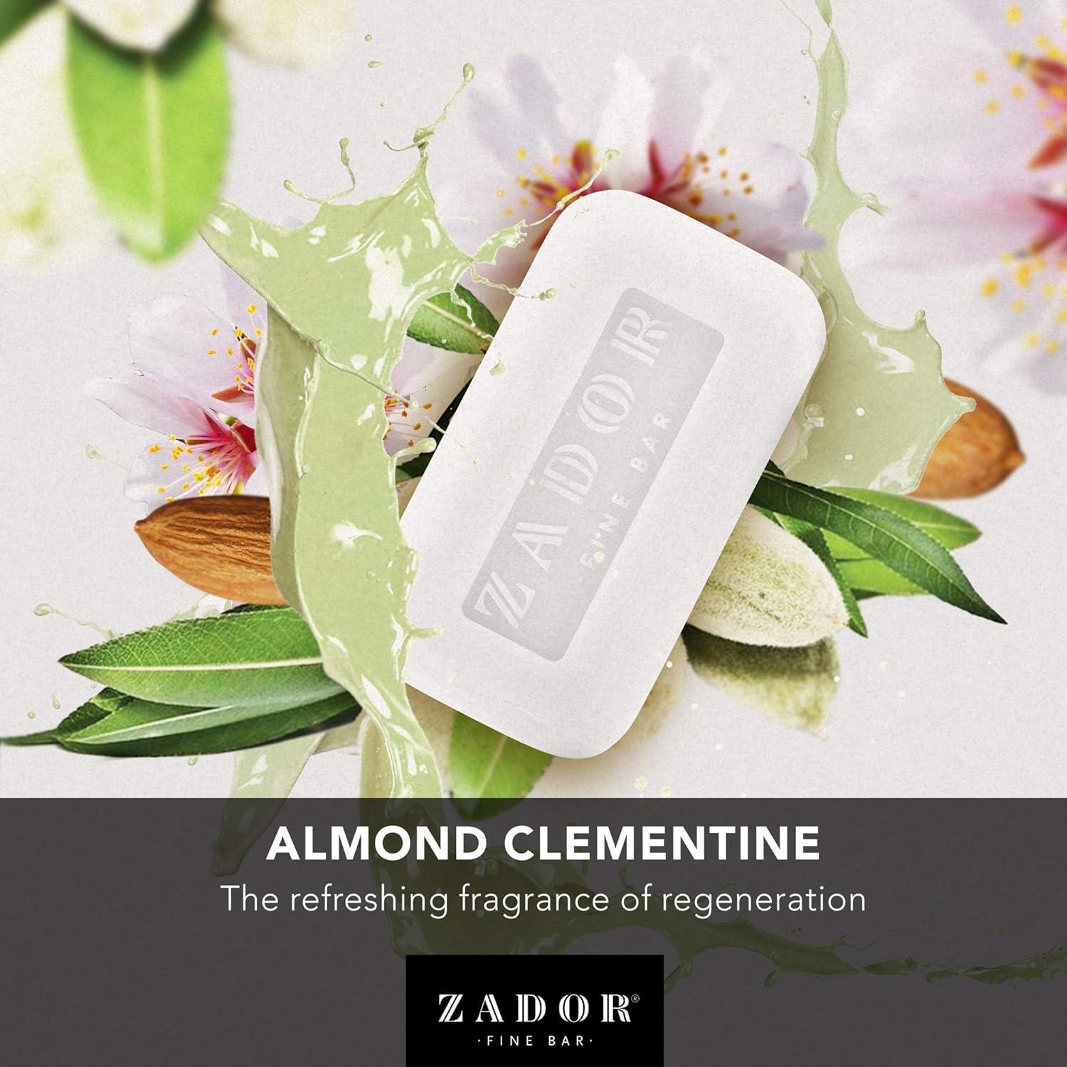 Jabón Orgánico Zador Almendra Clementina 159 g - Hidratante