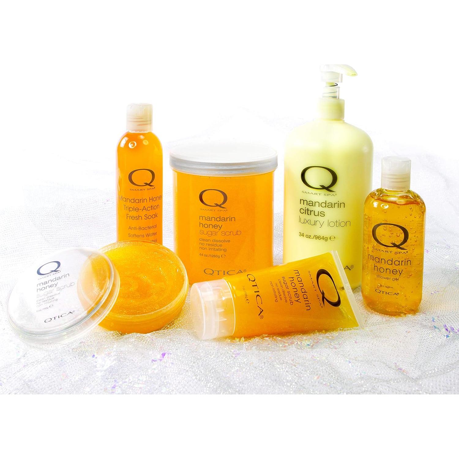 Exfoliante de Azúcar Qtica Smart Spa Miel de Mandarina 198g