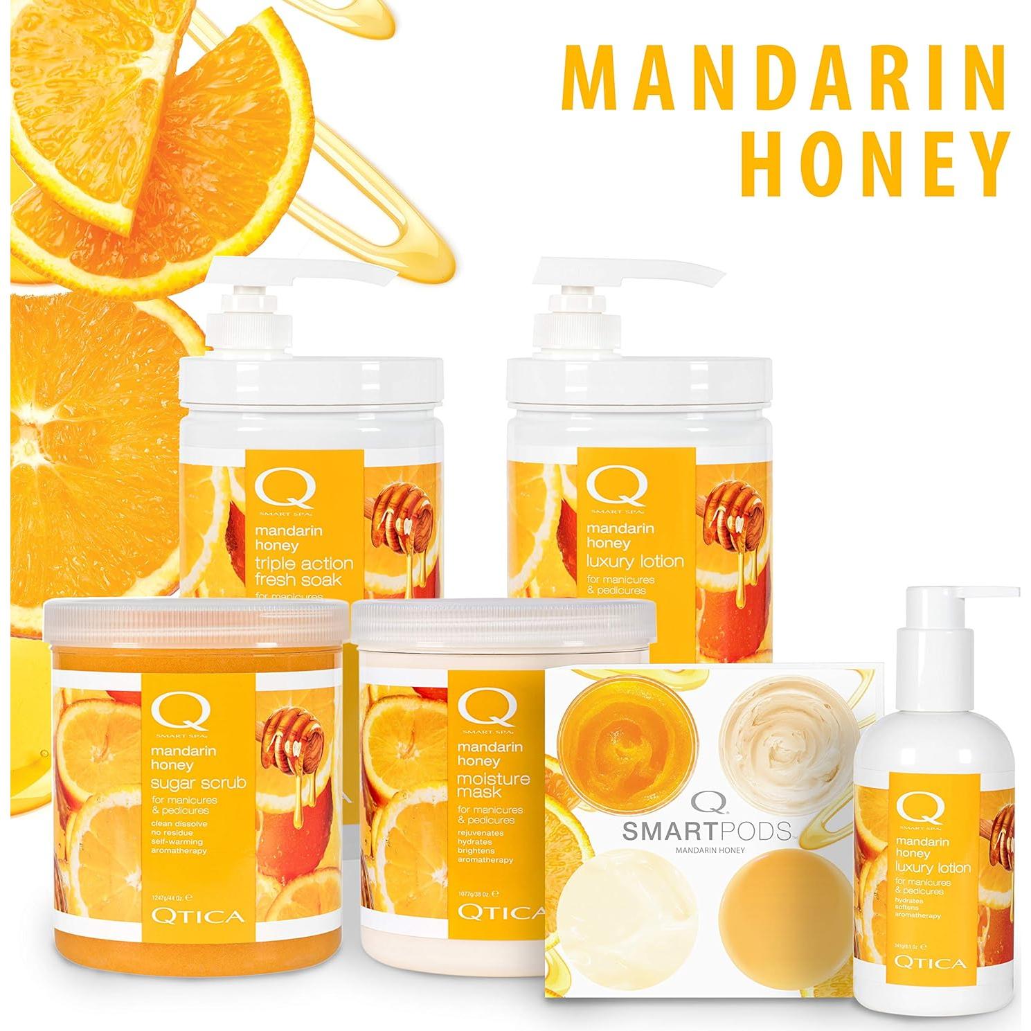 Exfoliante de Azúcar Qtica Smart Spa Miel de Mandarina 198g