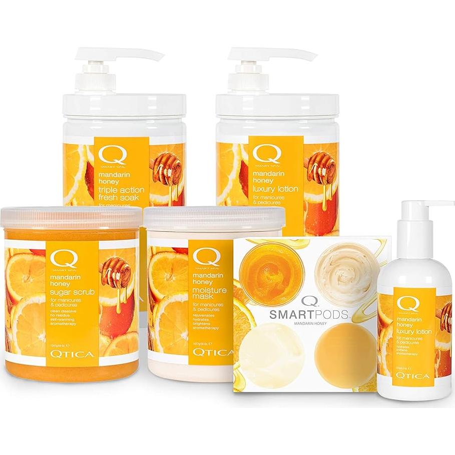 Exfoliante de Azúcar Qtica Smart Spa Miel de Mandarina 198g