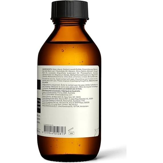 Aesop Amazing Face Cleanser | Non-Drying Daily Cleanser to Remove Grime and Oils | Cleanse and Refresh The Skin Without Disturbing Its Natural Balance | Travel Size | 3.3 oz / 100 mL