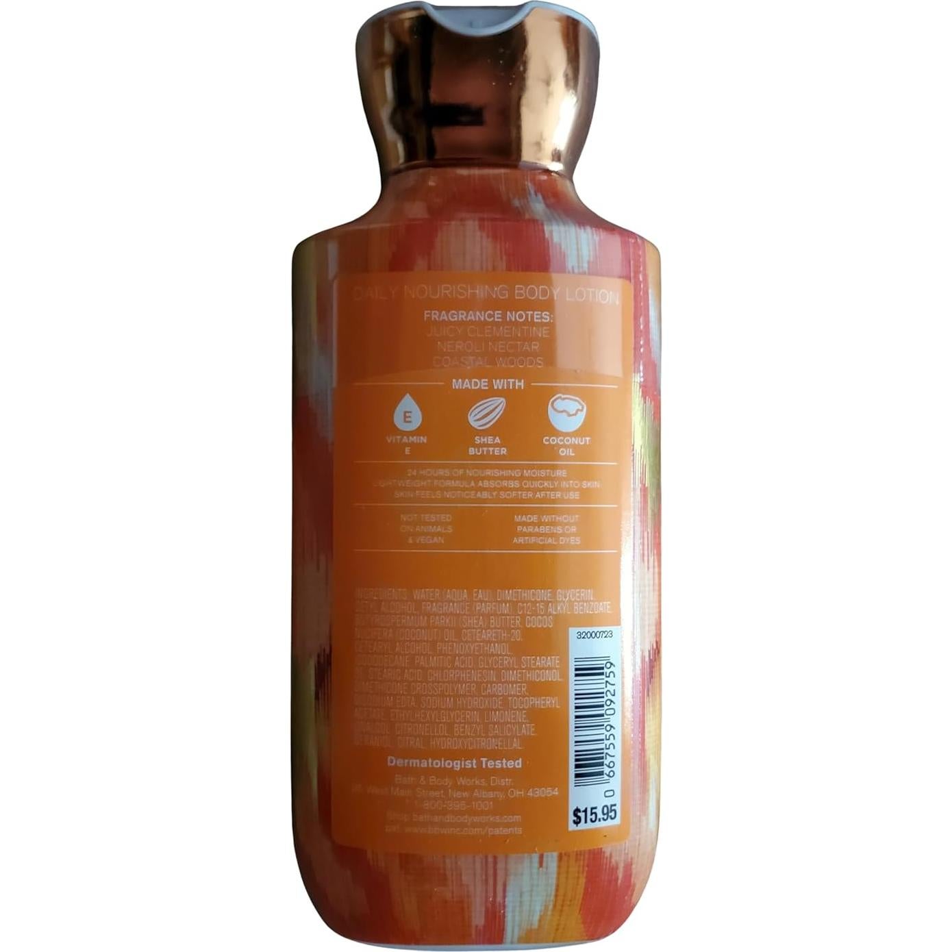 Loción Corporal Calypso Clementina Bath & Body Works 227g