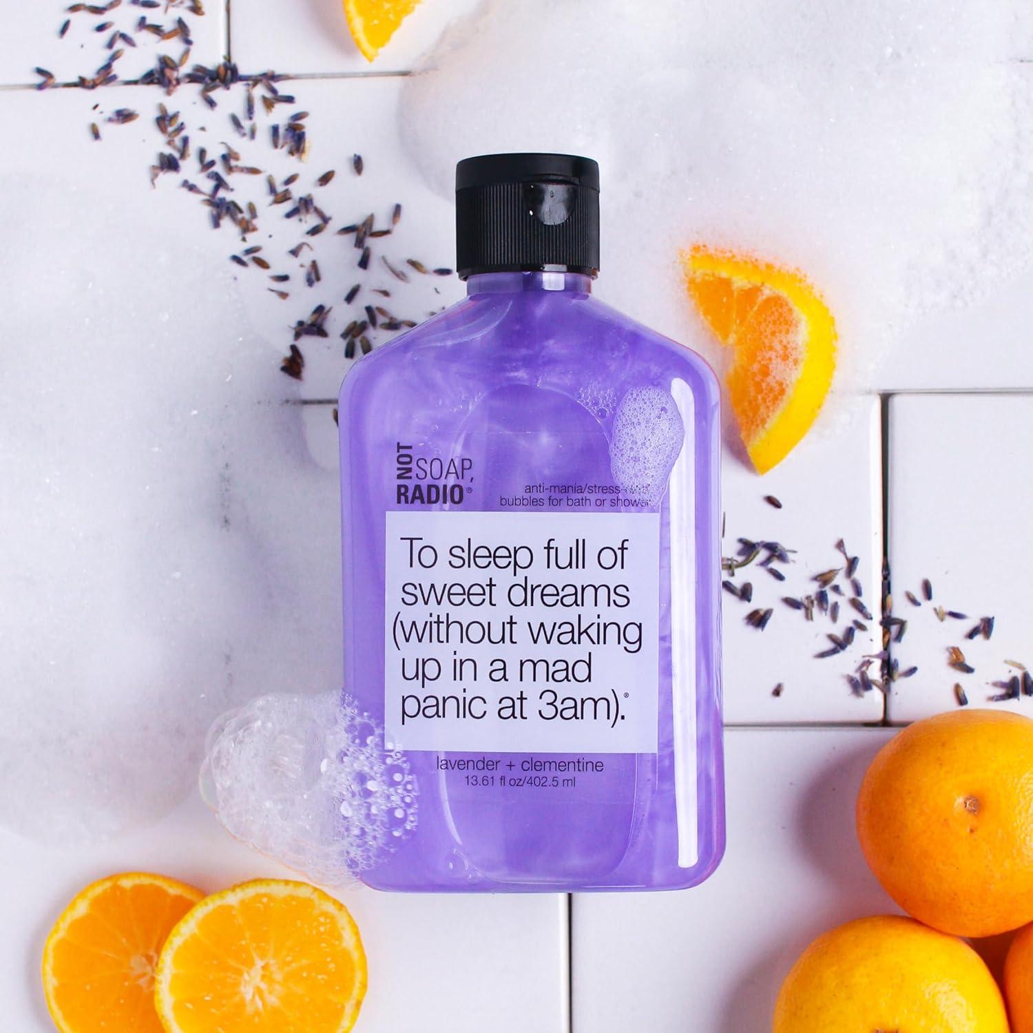 Gel de Baño Hidratante Not Soap, Radio 450g - Clementina y Lavanda
