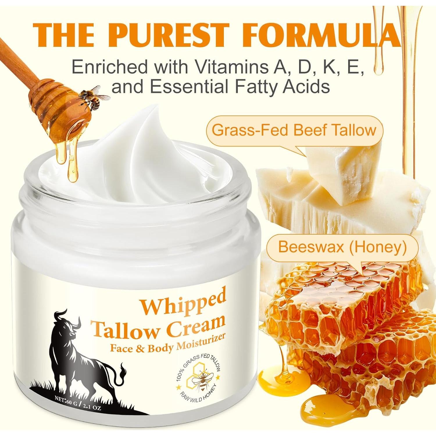 Crema Hidratante de Sebo de Res y Miel 59 ml - Shenzhen Ai li Wei