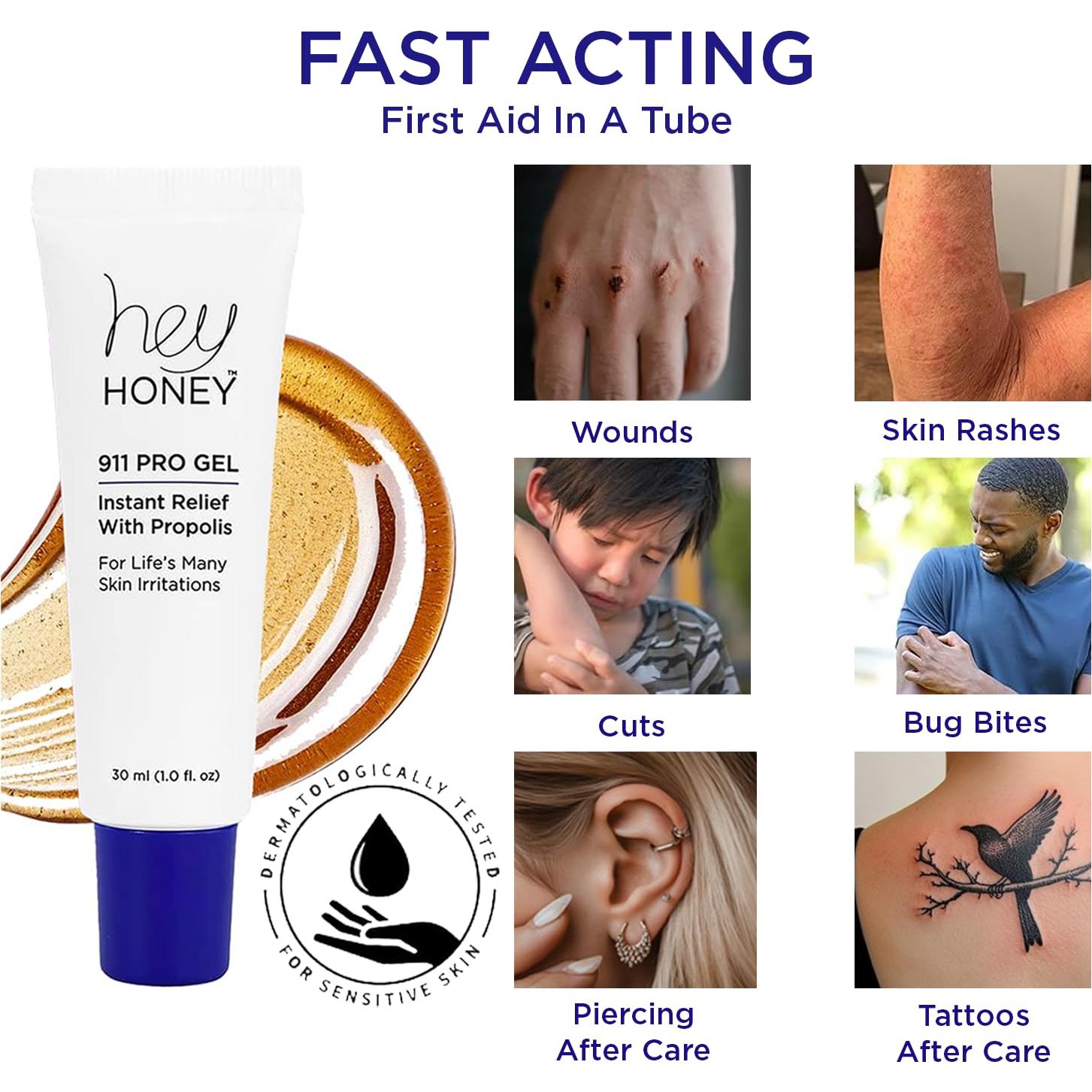 Hey Honey Ungüento Sanador Multifuncional 911 - 28.35 g